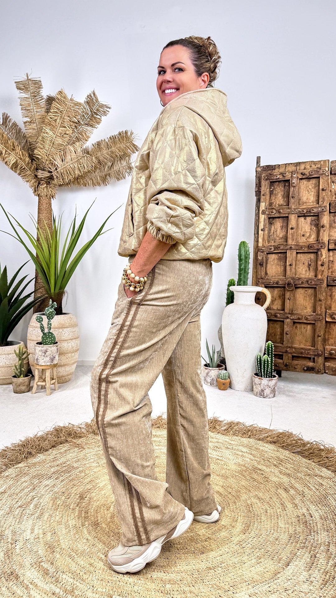Jacke Quilted Orbit *Gold*