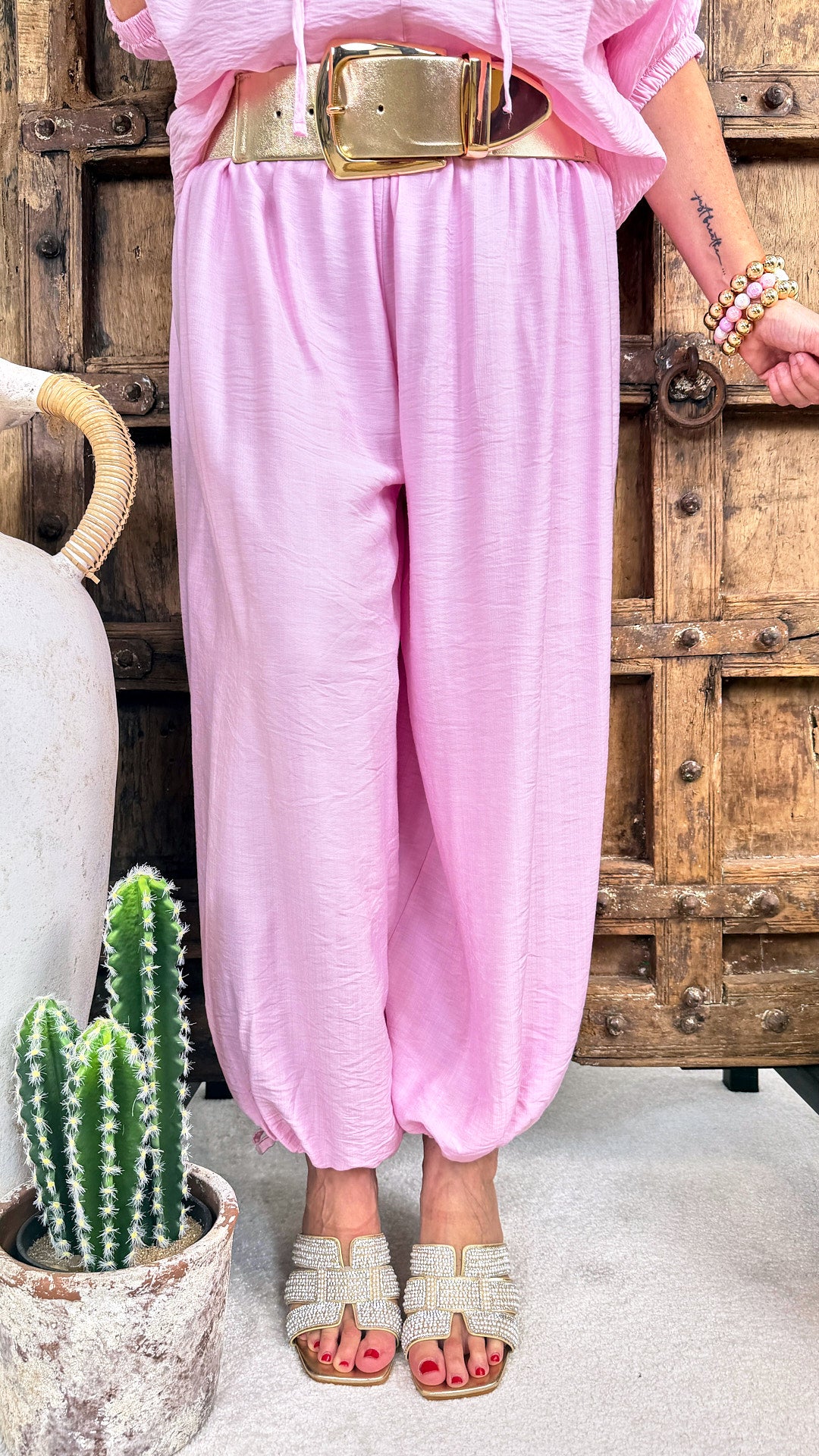 Weite Hose Allegretto *Rosa*