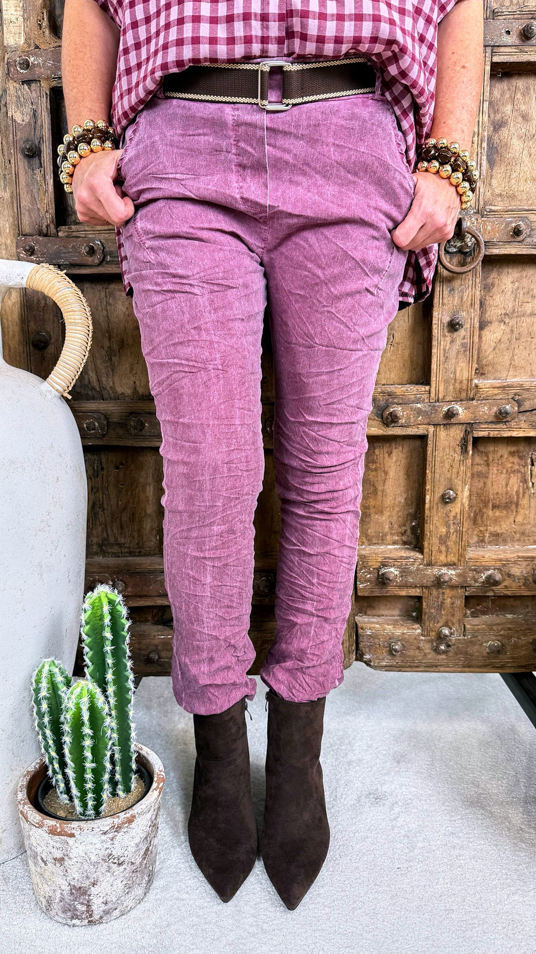 Jogpants Murmur Flow *Bordeaux*