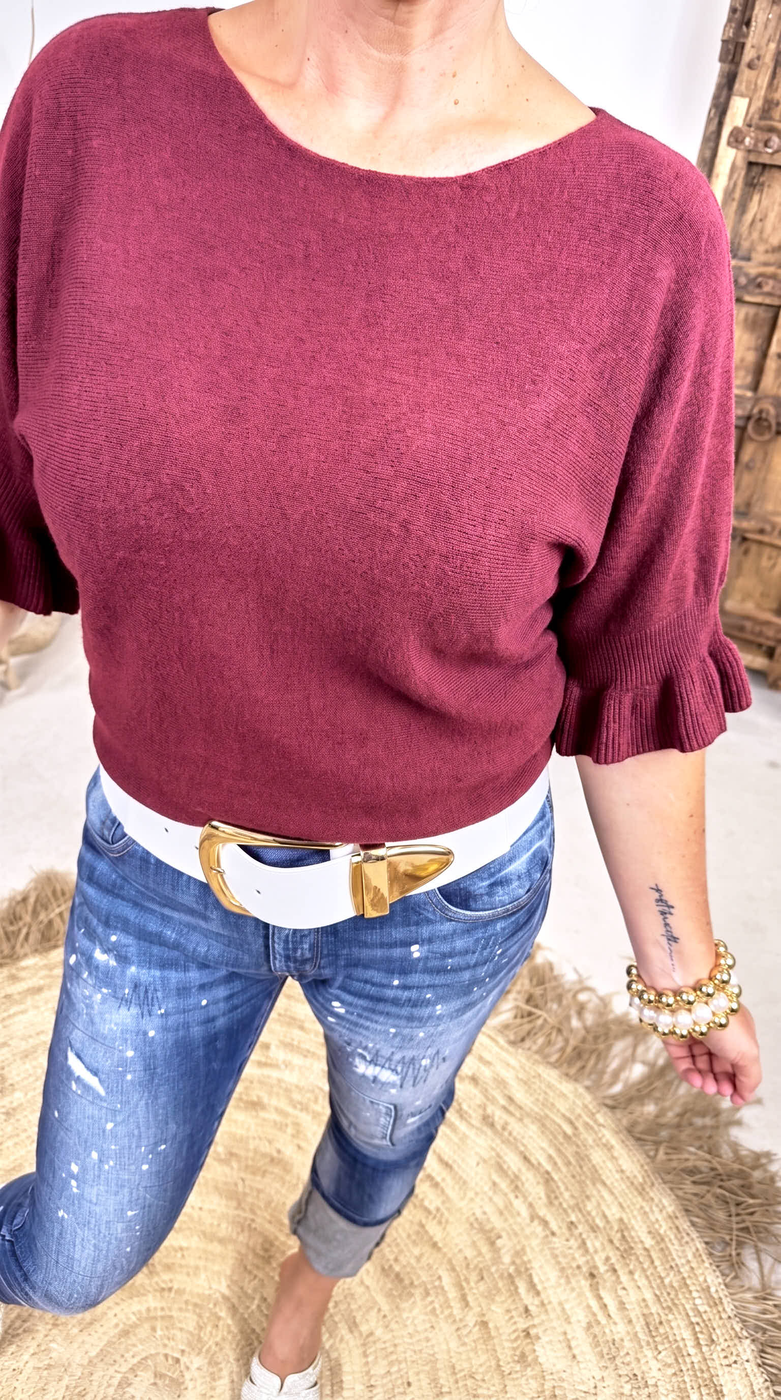 Pullover Rufflewind *Bordeaux*