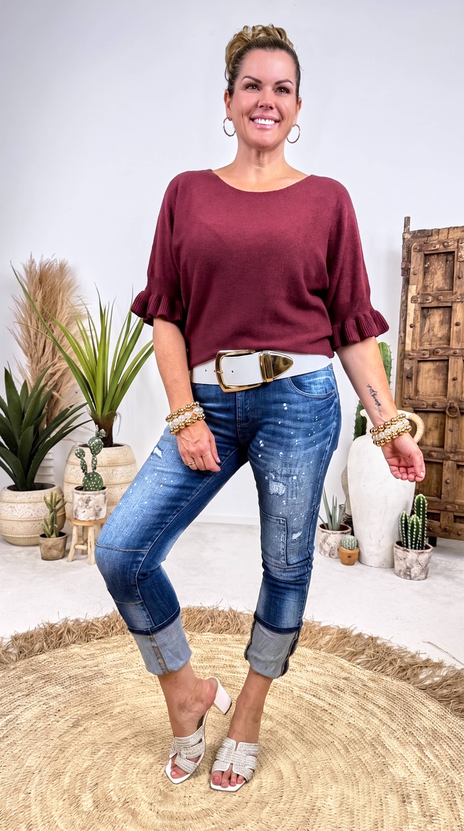 Pullover Rufflewind *Bordeaux*