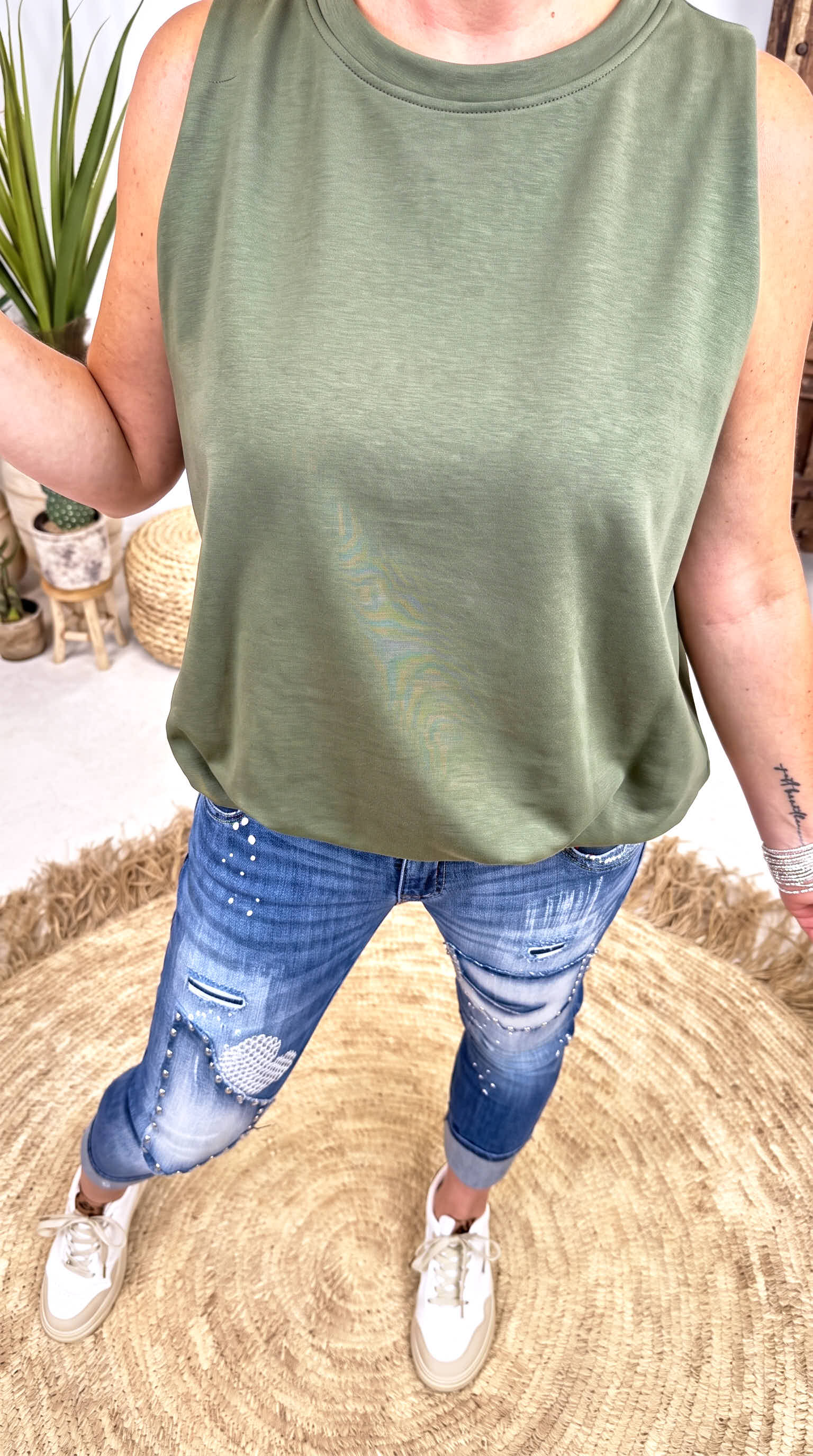 Top Smooth *Khaki*