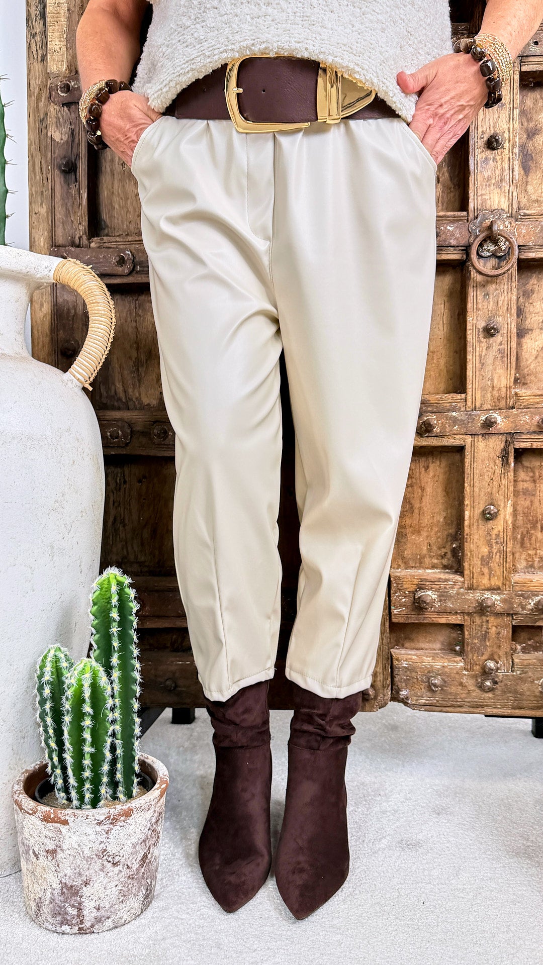 Jogpants Cozy Creek *Creme*