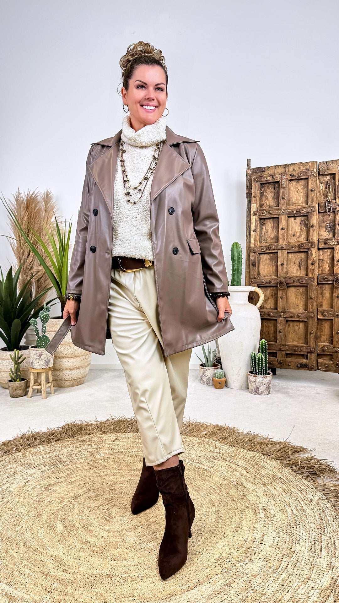 Trenchcoat Ashwood  *Taupe*