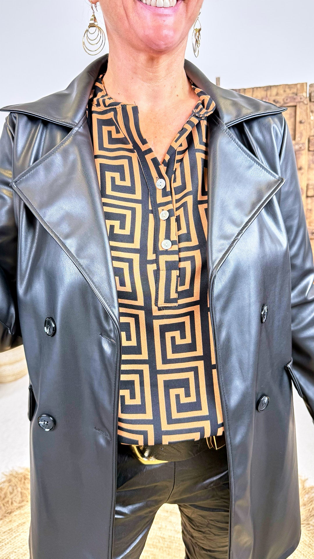 Trenchcoat Ashwood  *Schwarz*