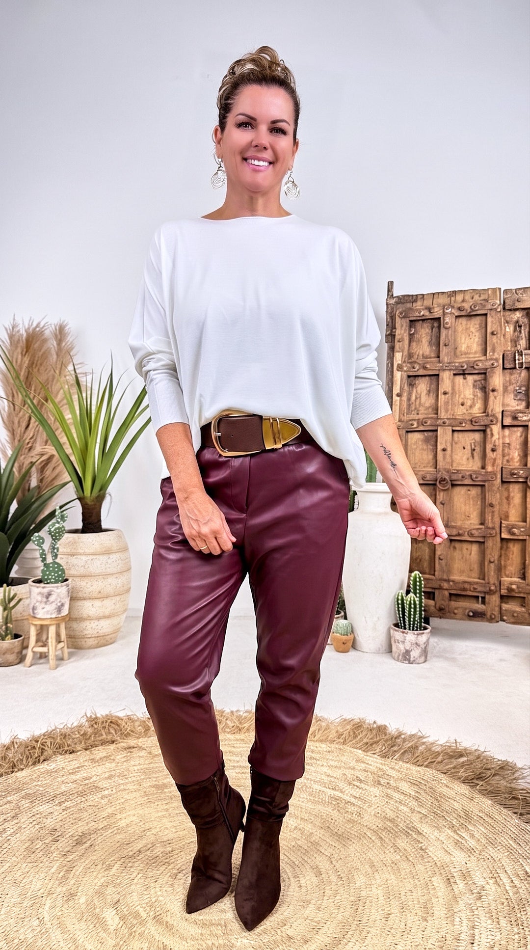 Jogpants Cozy Creek *Bordeaux*