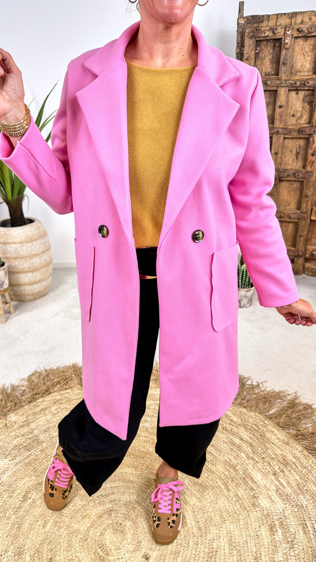 Wollmantel Andante *Rosa*