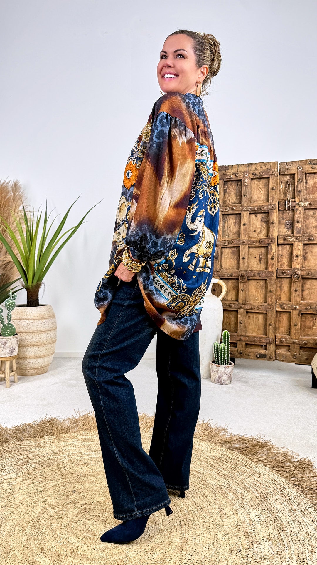 Tunika-Bluse Indie Luxe