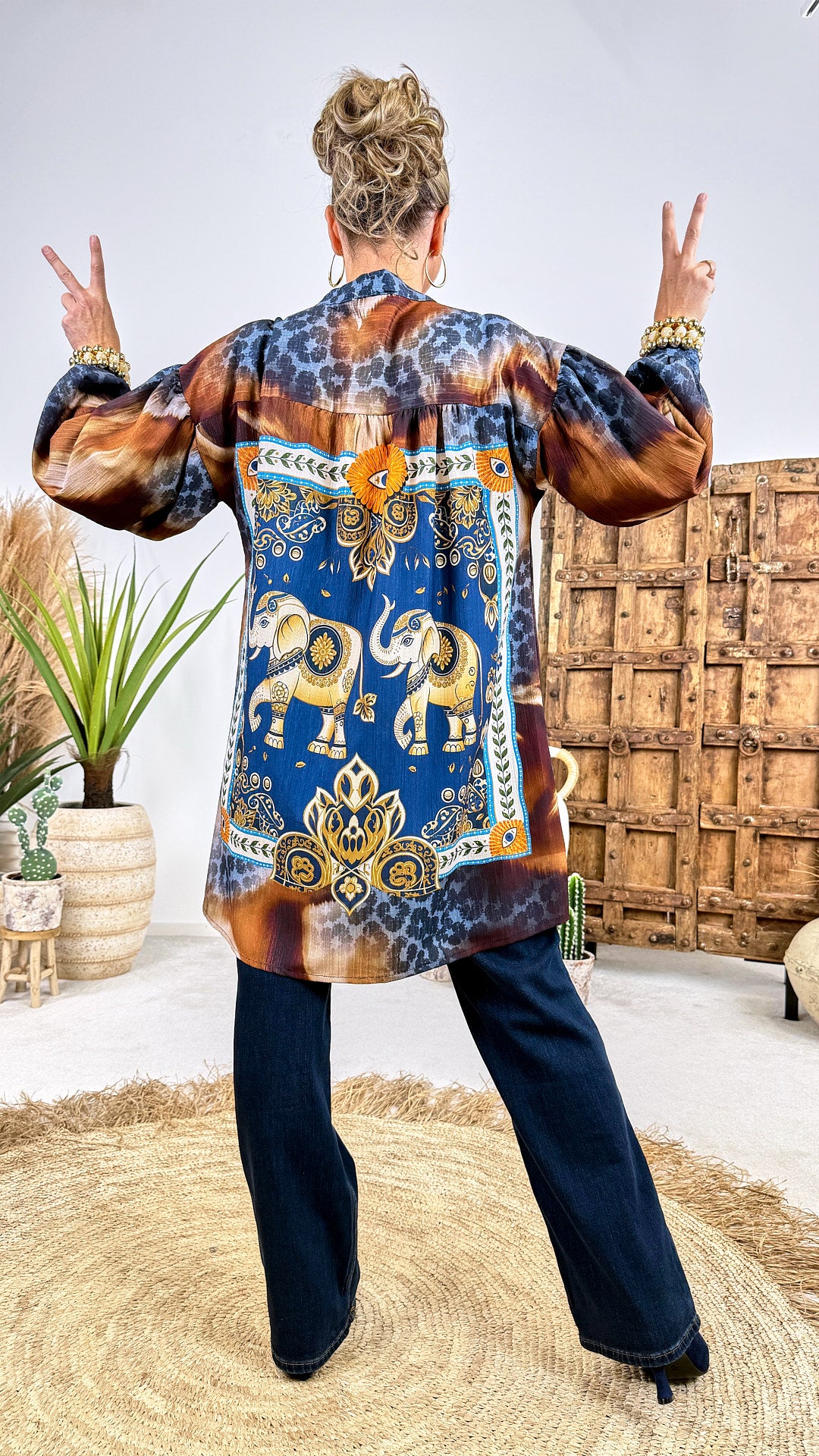Tunika-Bluse Indie Luxe