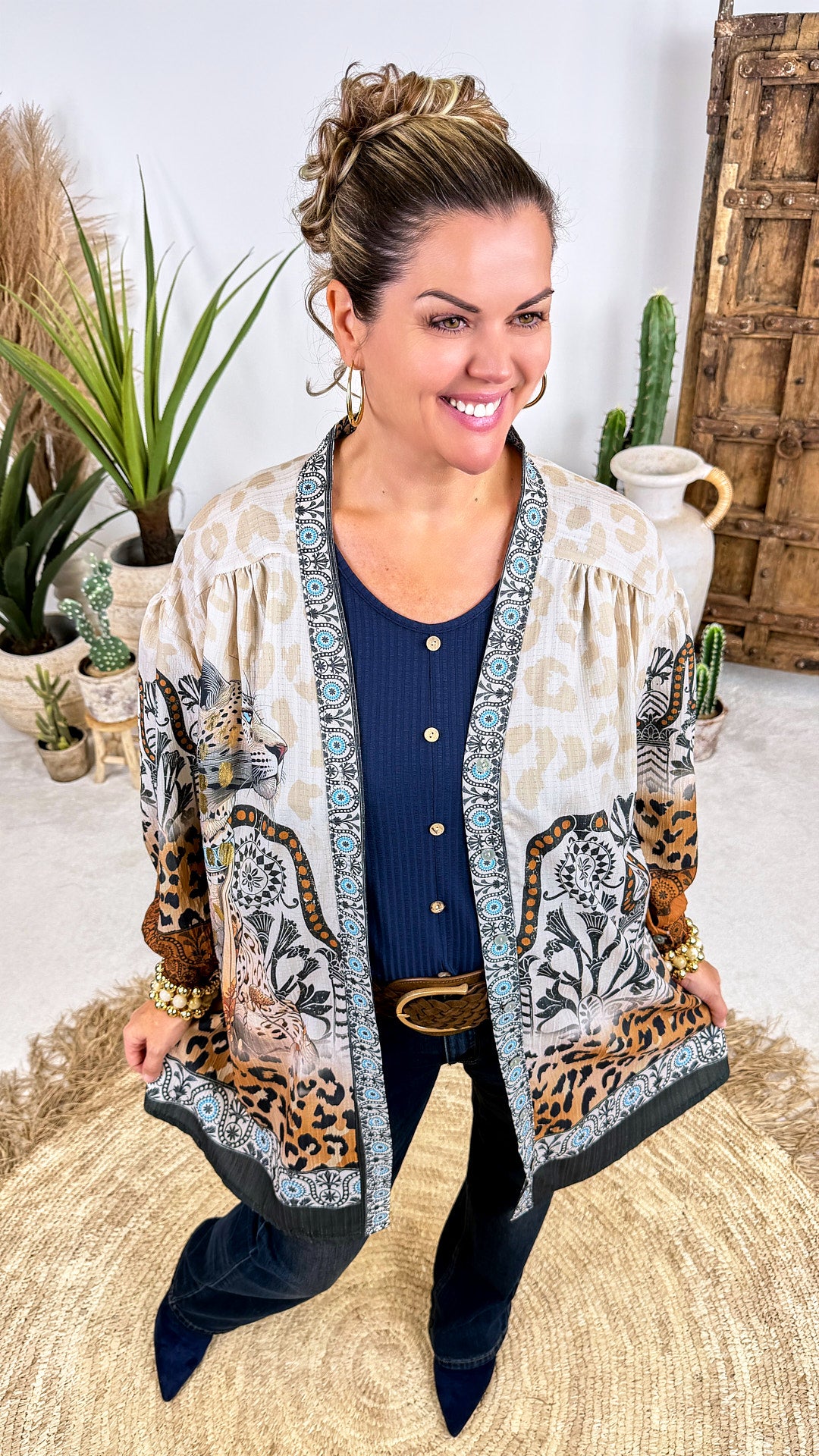 Tunika-Bluse Savannah Spell