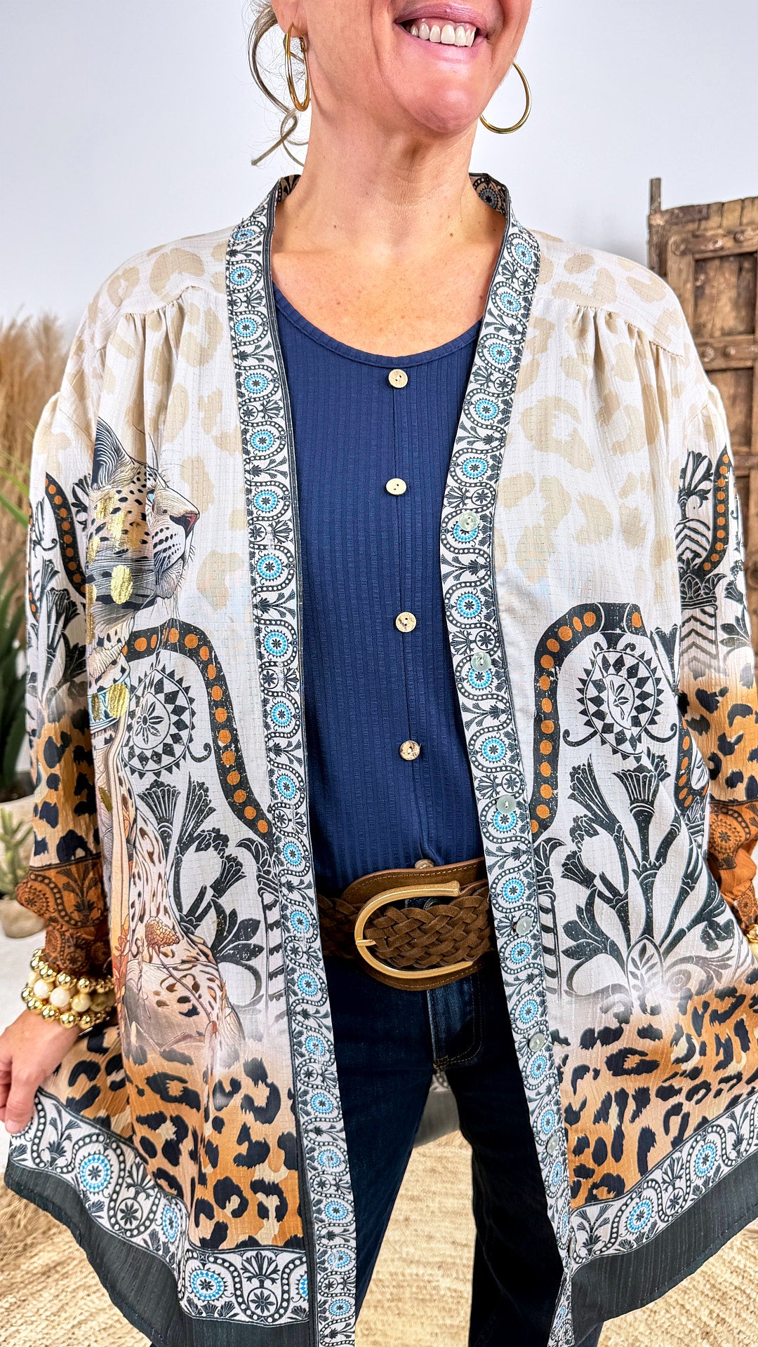Tunika-Bluse Savannah Spell