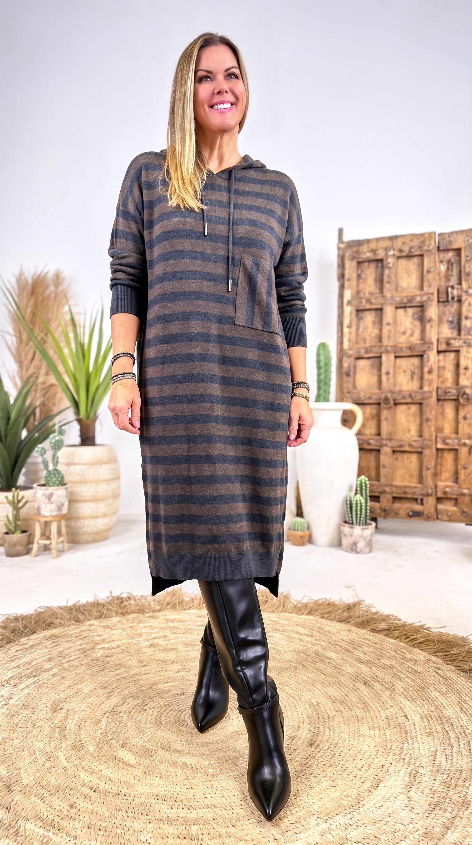 Strickkleid Arc Doux *Schoko*