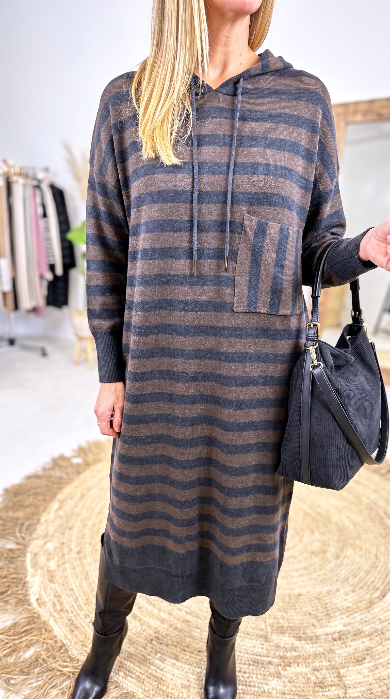 Strickkleid Arc Doux *Schoko*