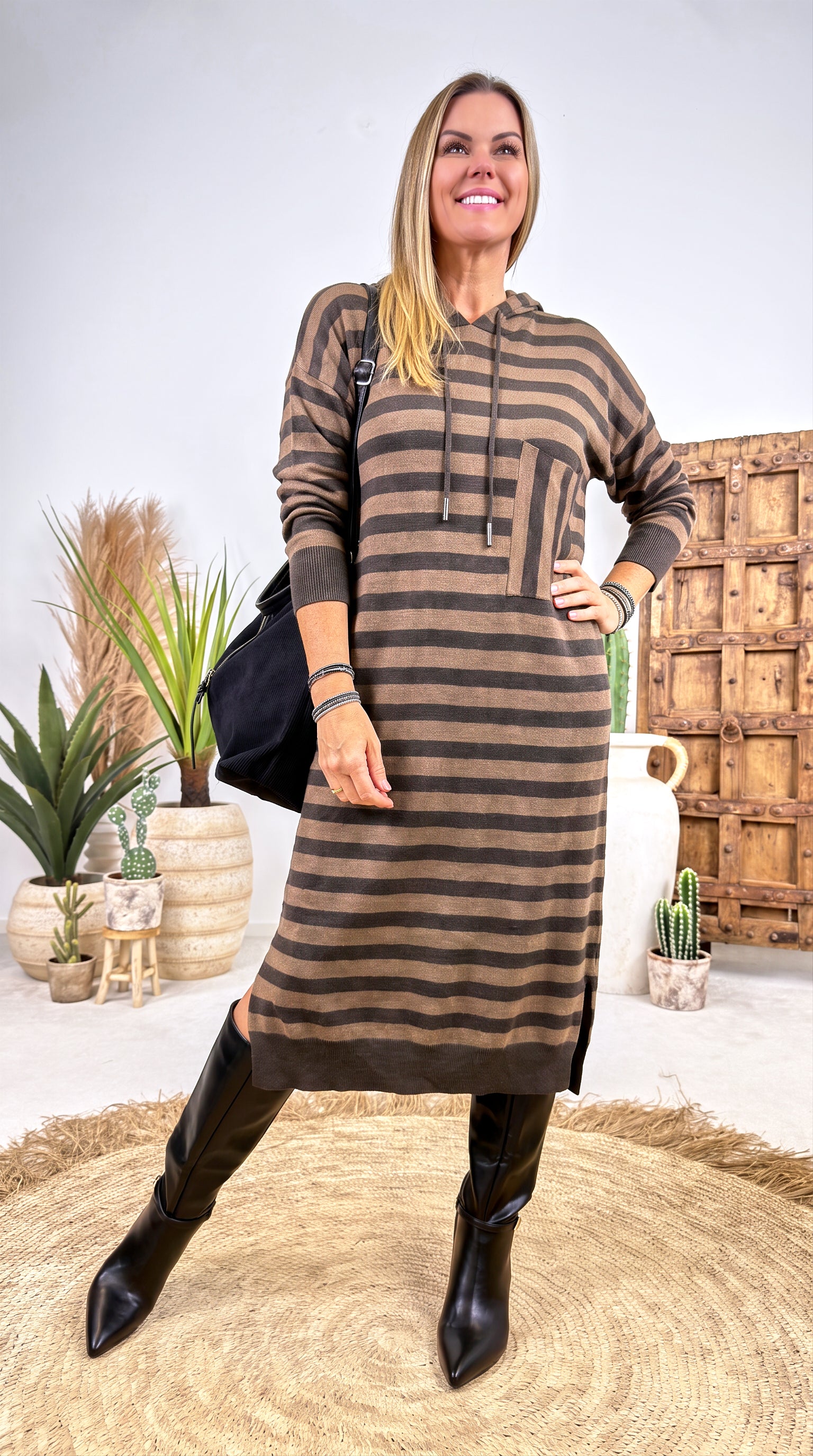 Strickkleid Arc Doux *Camel*