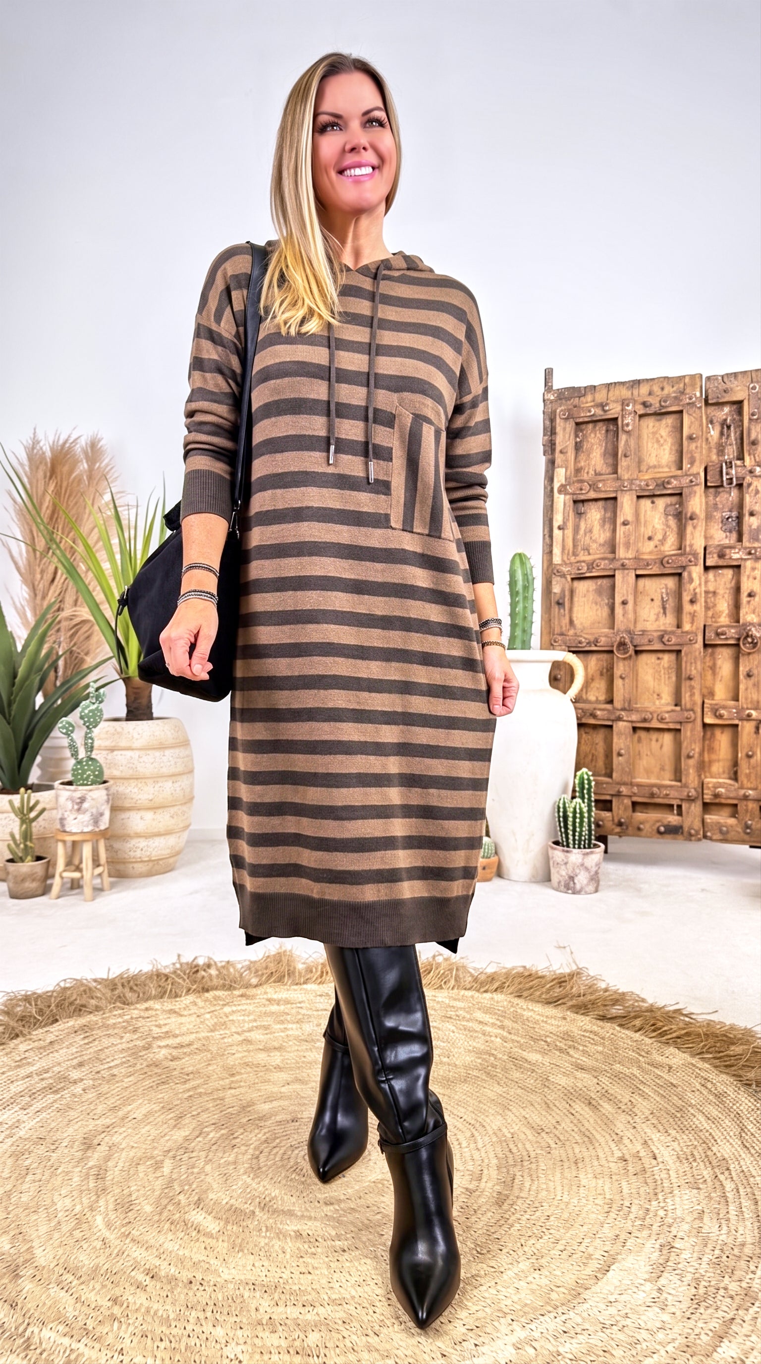 Strickkleid Arc Doux *Camel*