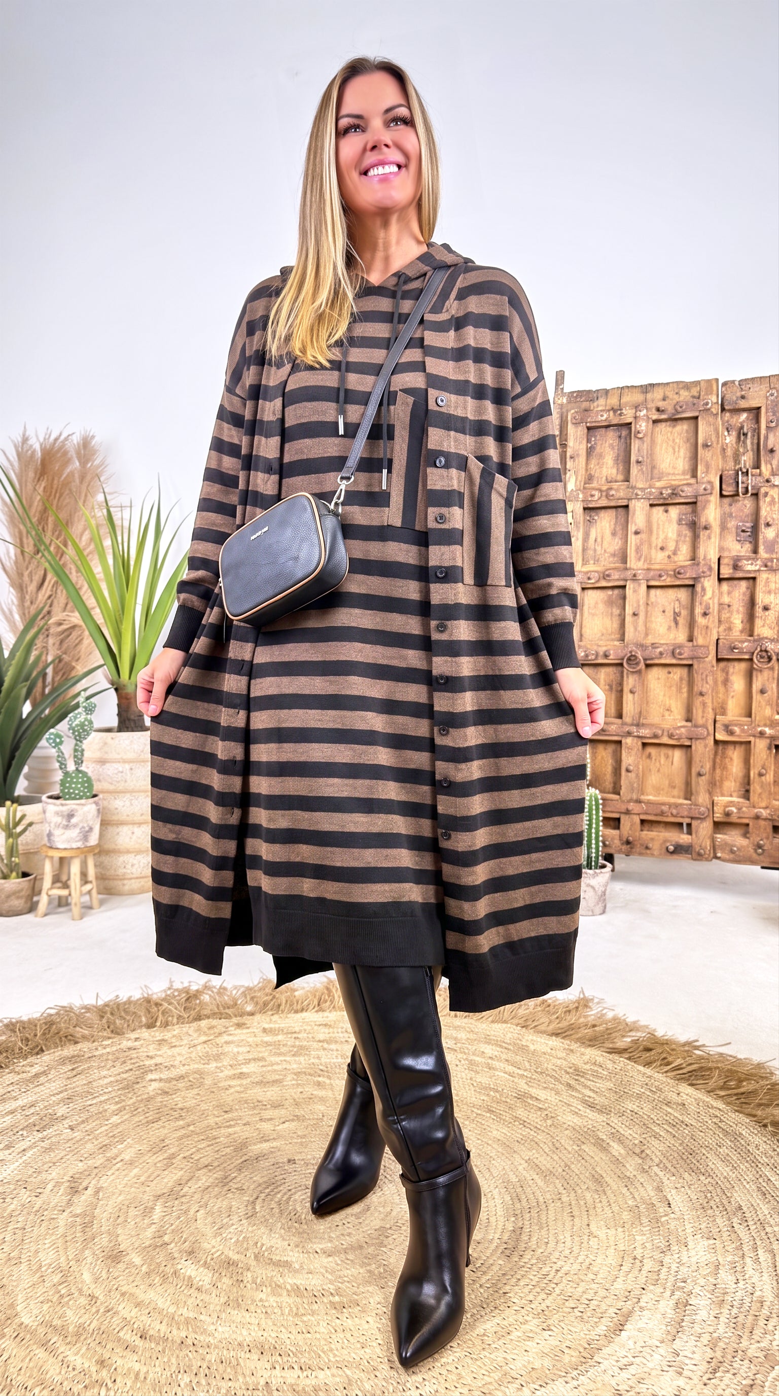 Strickkleid Arc Doux *Camel*