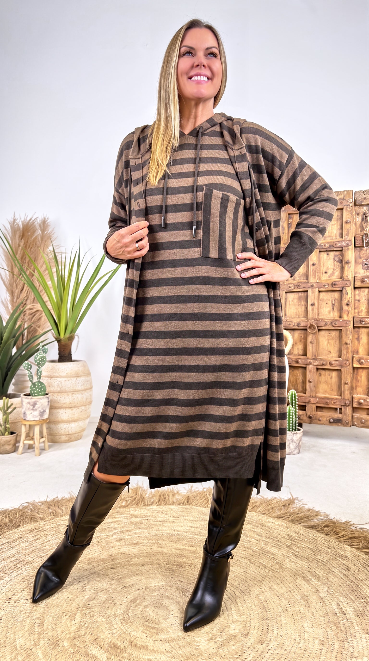 Strickkleid Arc Doux *Camel*