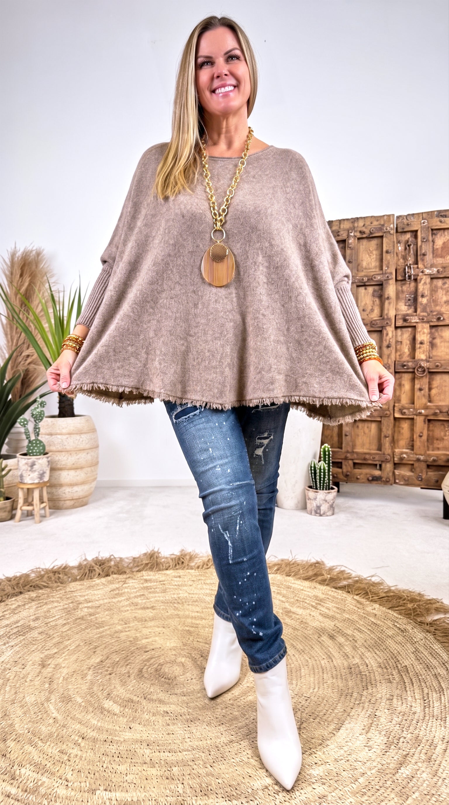 Pullover Soft *Taupe*