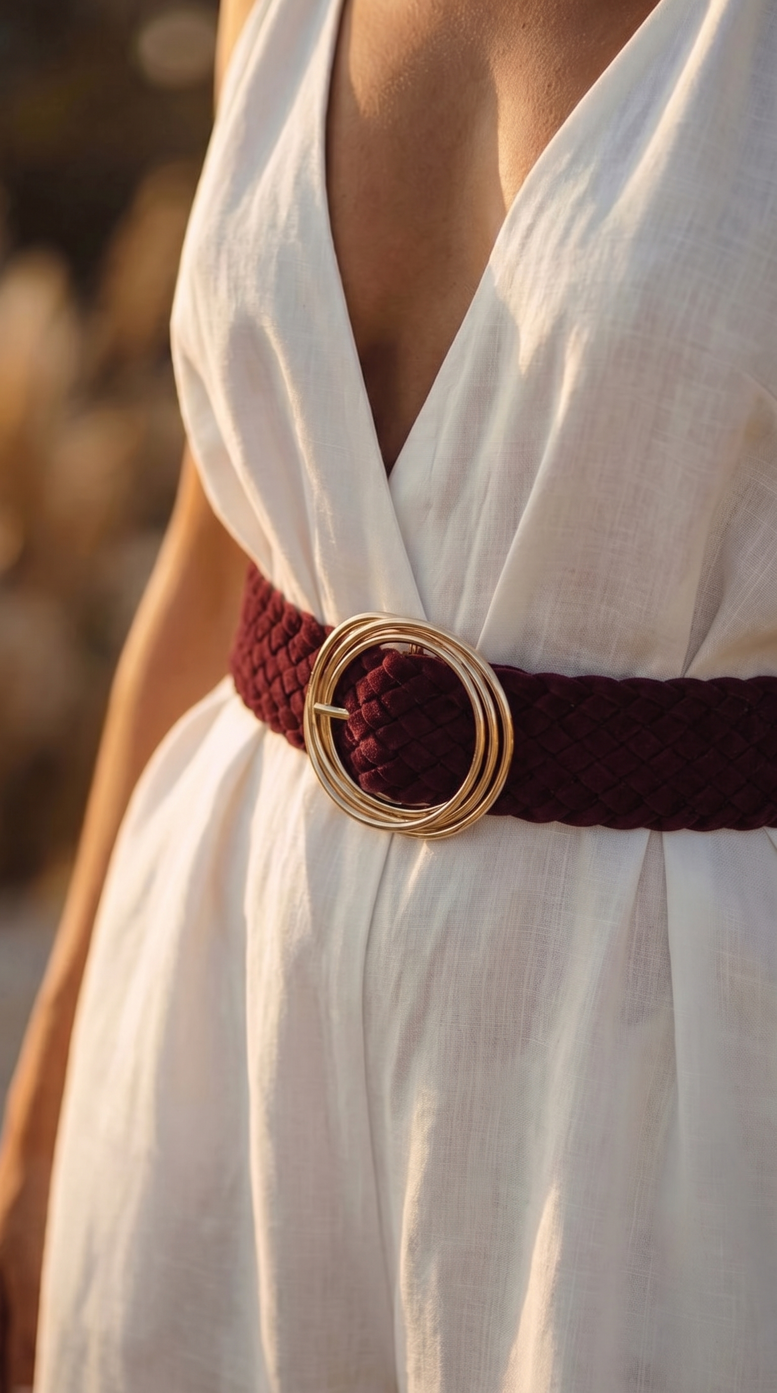 Gürtel Tundra Braid *Bordeaux*