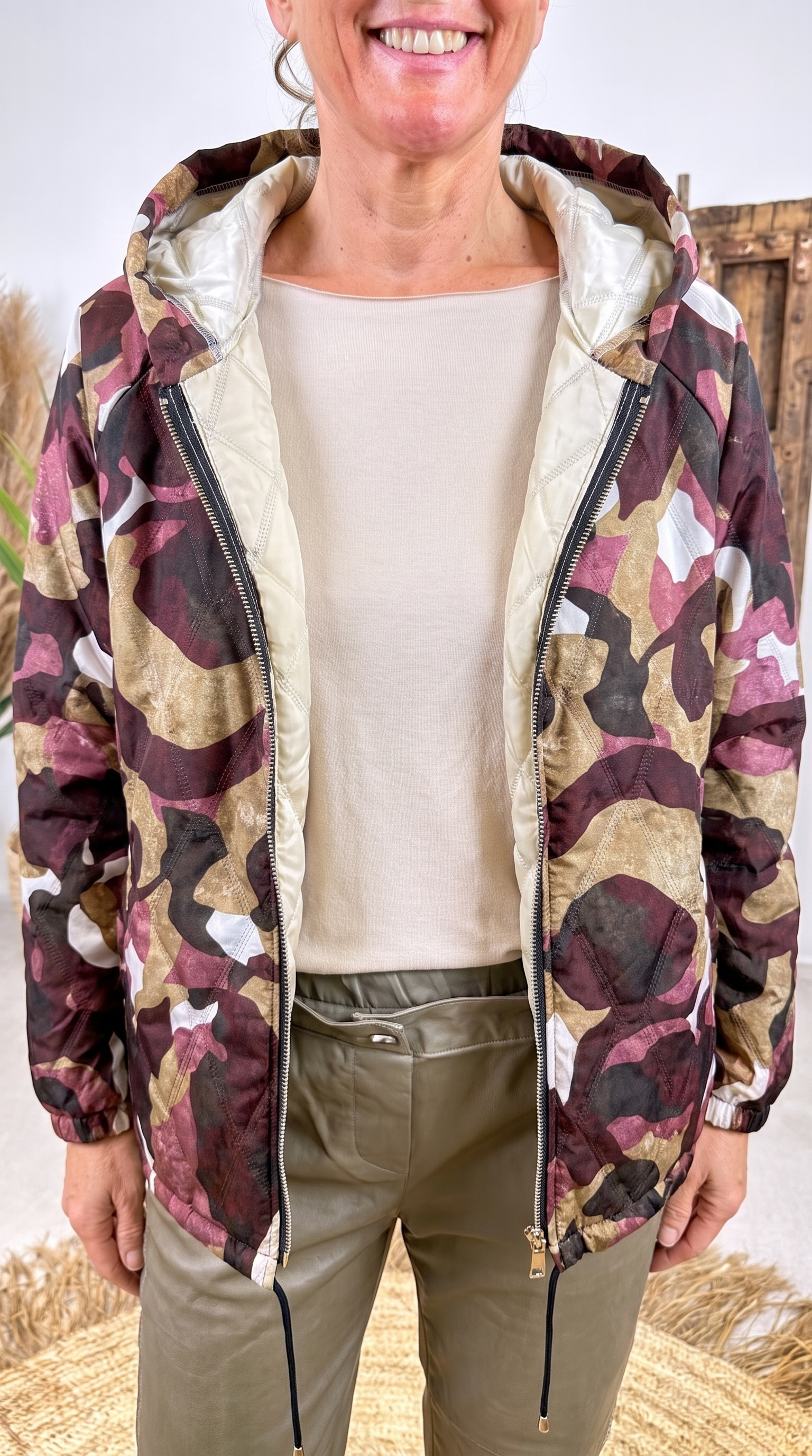 Jacke Brushwood Trail *Bordeaux*