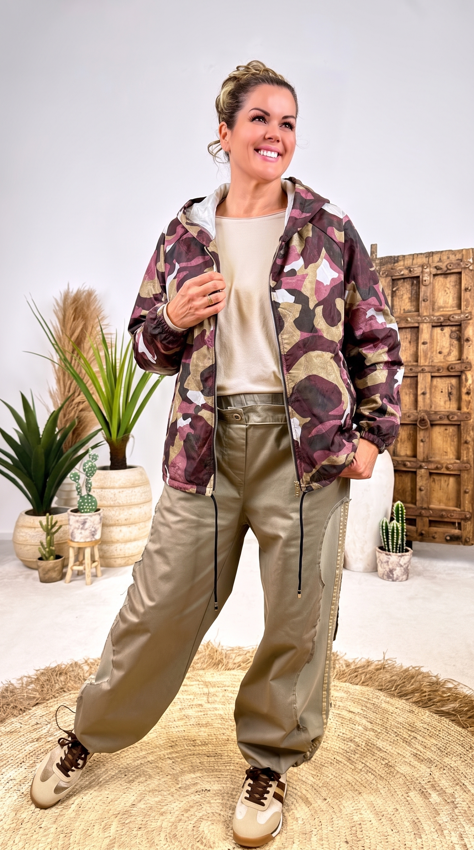 Jacke Brushwood Trail *Bordeaux*