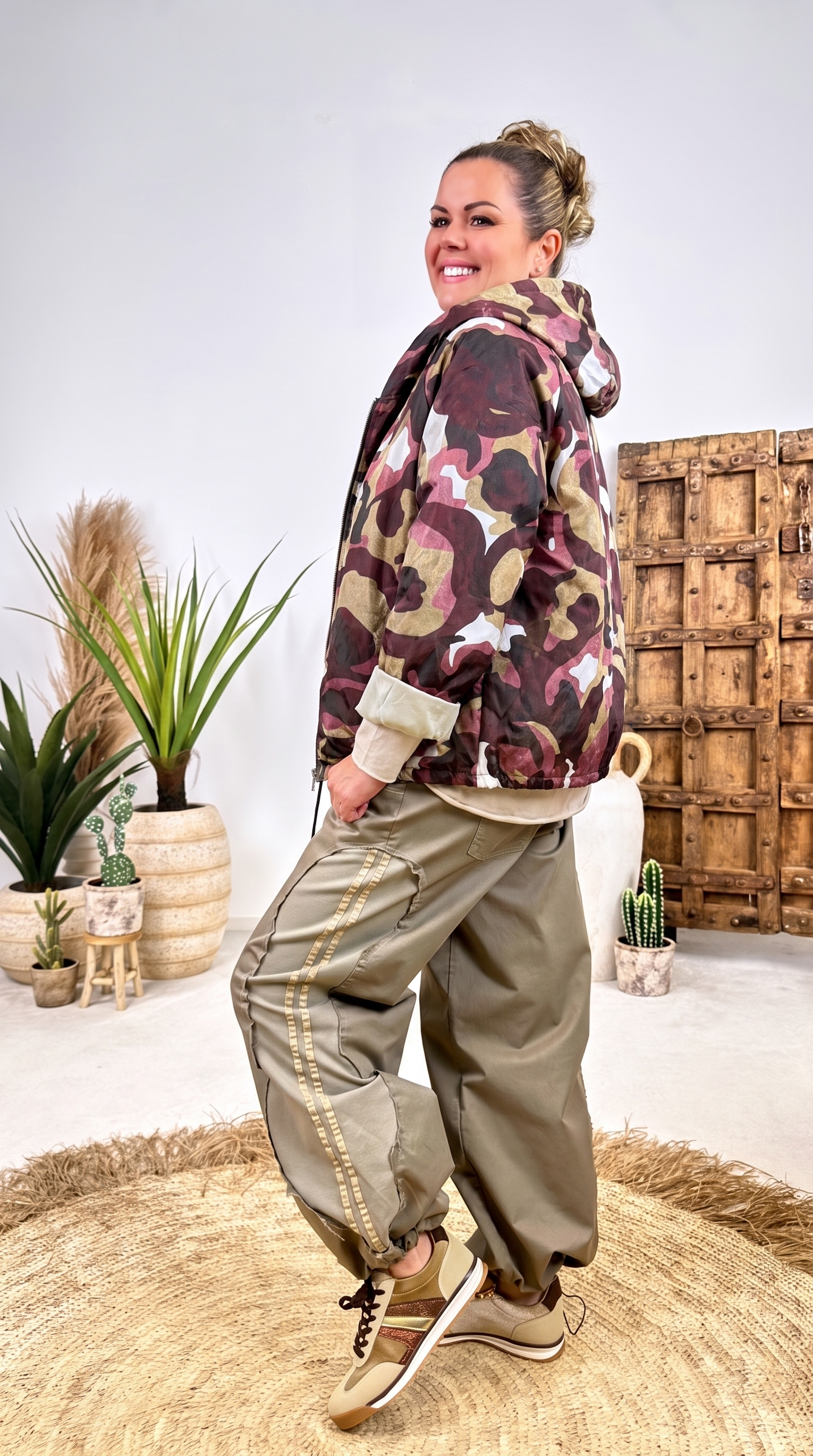 Jacke Brushwood Trail *Bordeaux*