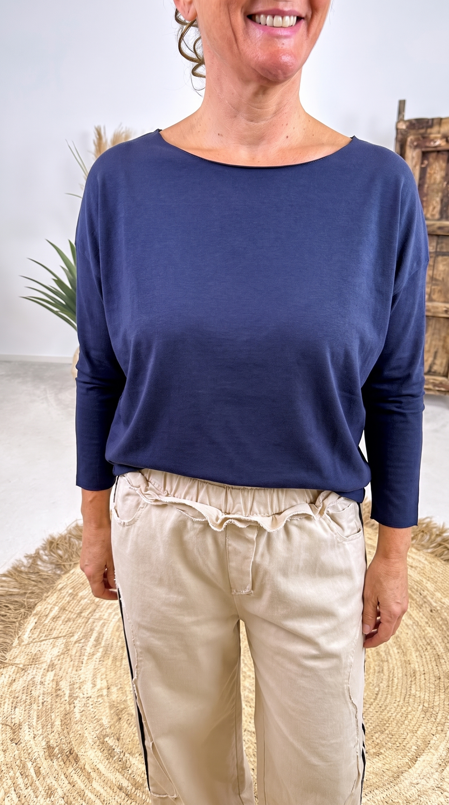 Langarmshirt Dusk Shore *Dunkelblau*
