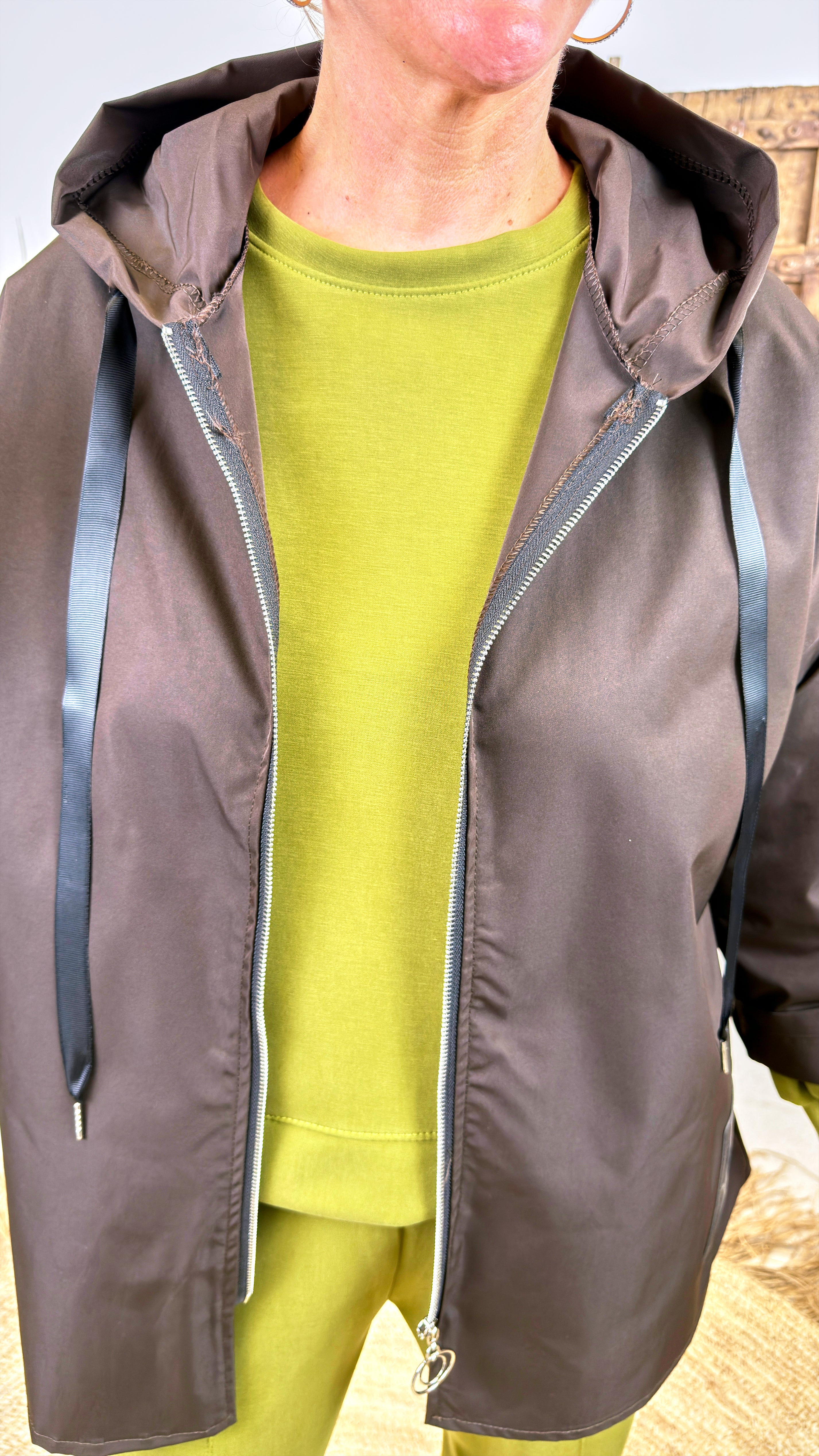 Dünne Jacke Atalanta *Schoko*