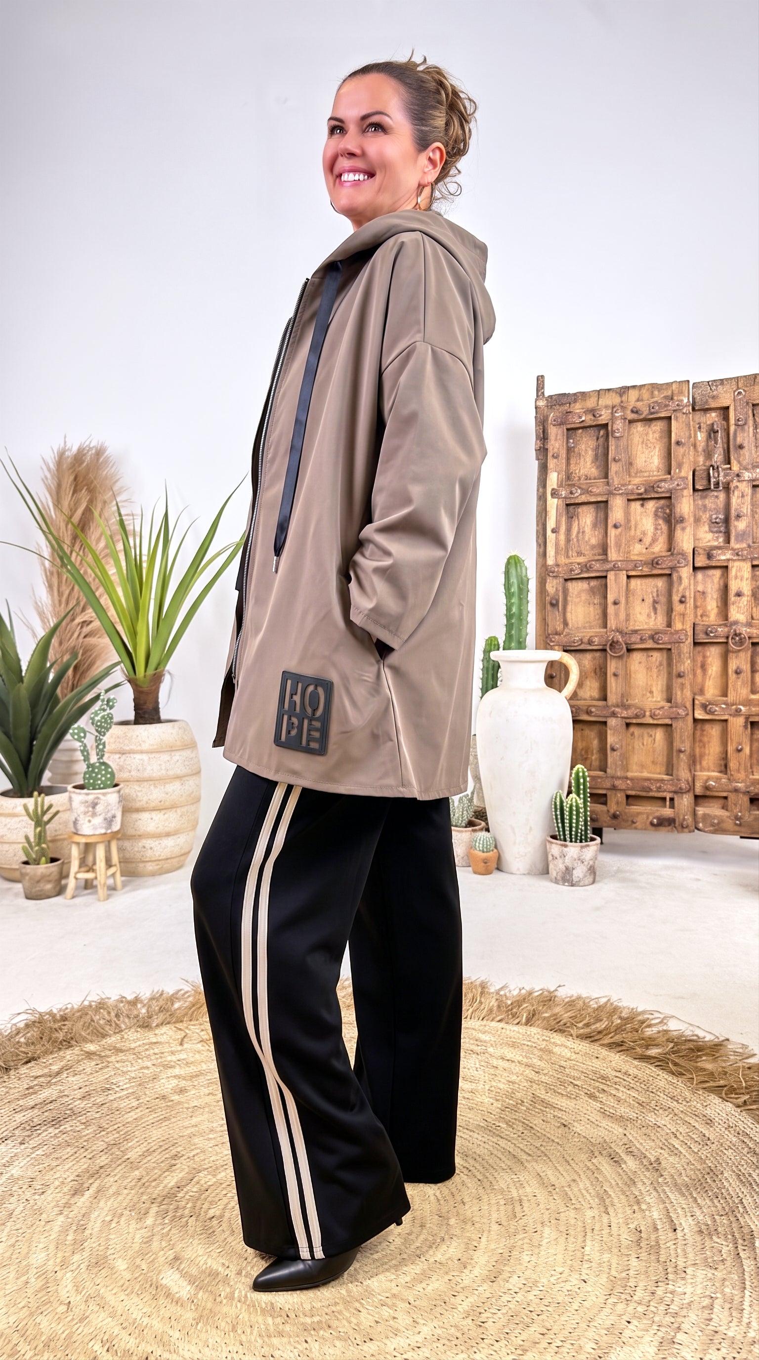 Dünne Jacke Atalanta *Taupe*