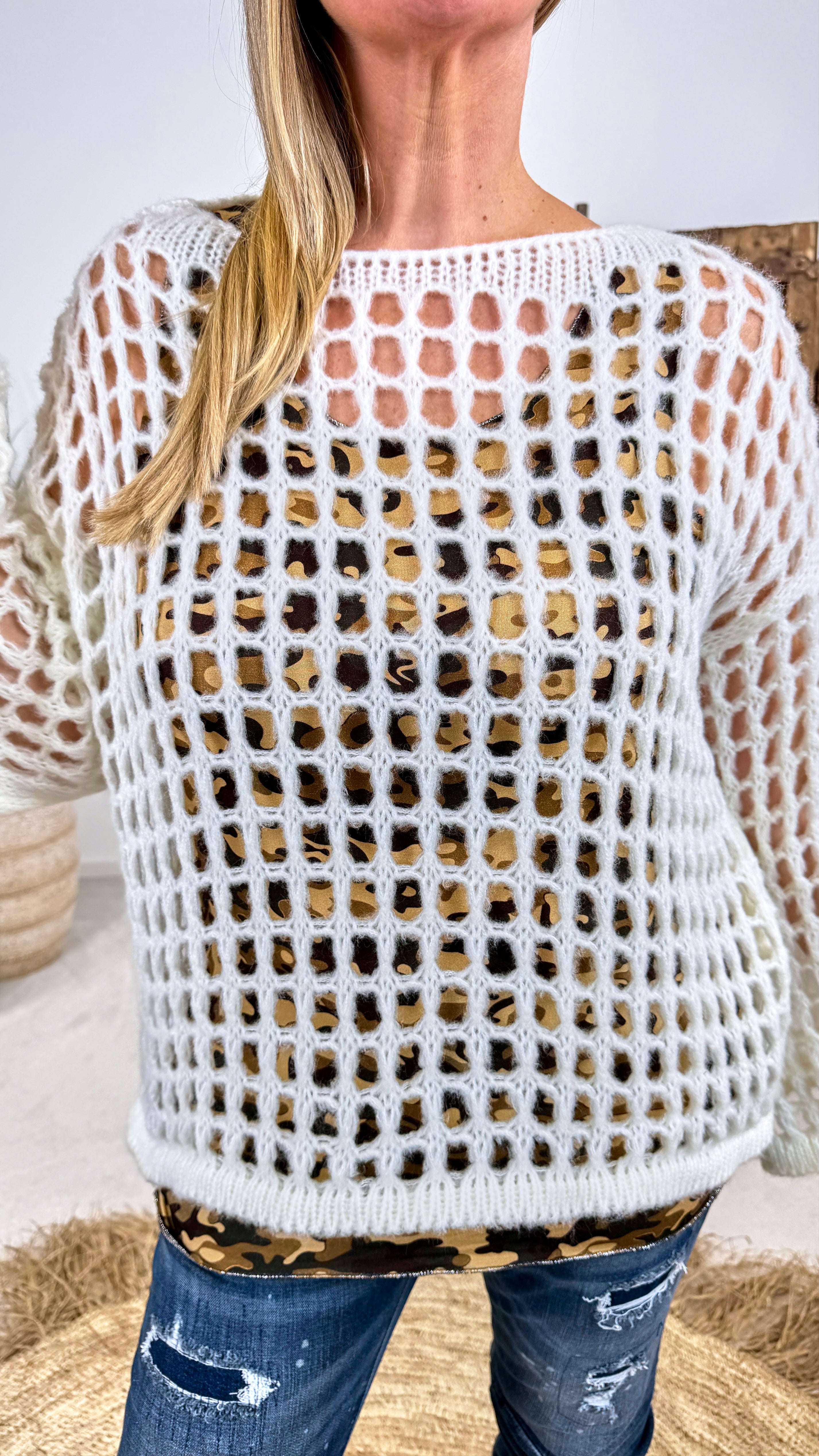 Strickpullover Lacunae *Creme*