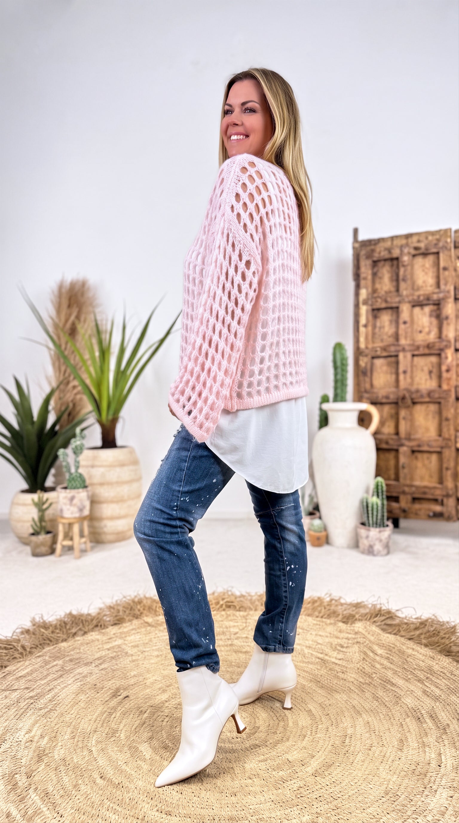 Strickpullover Lacunae *Rosa*