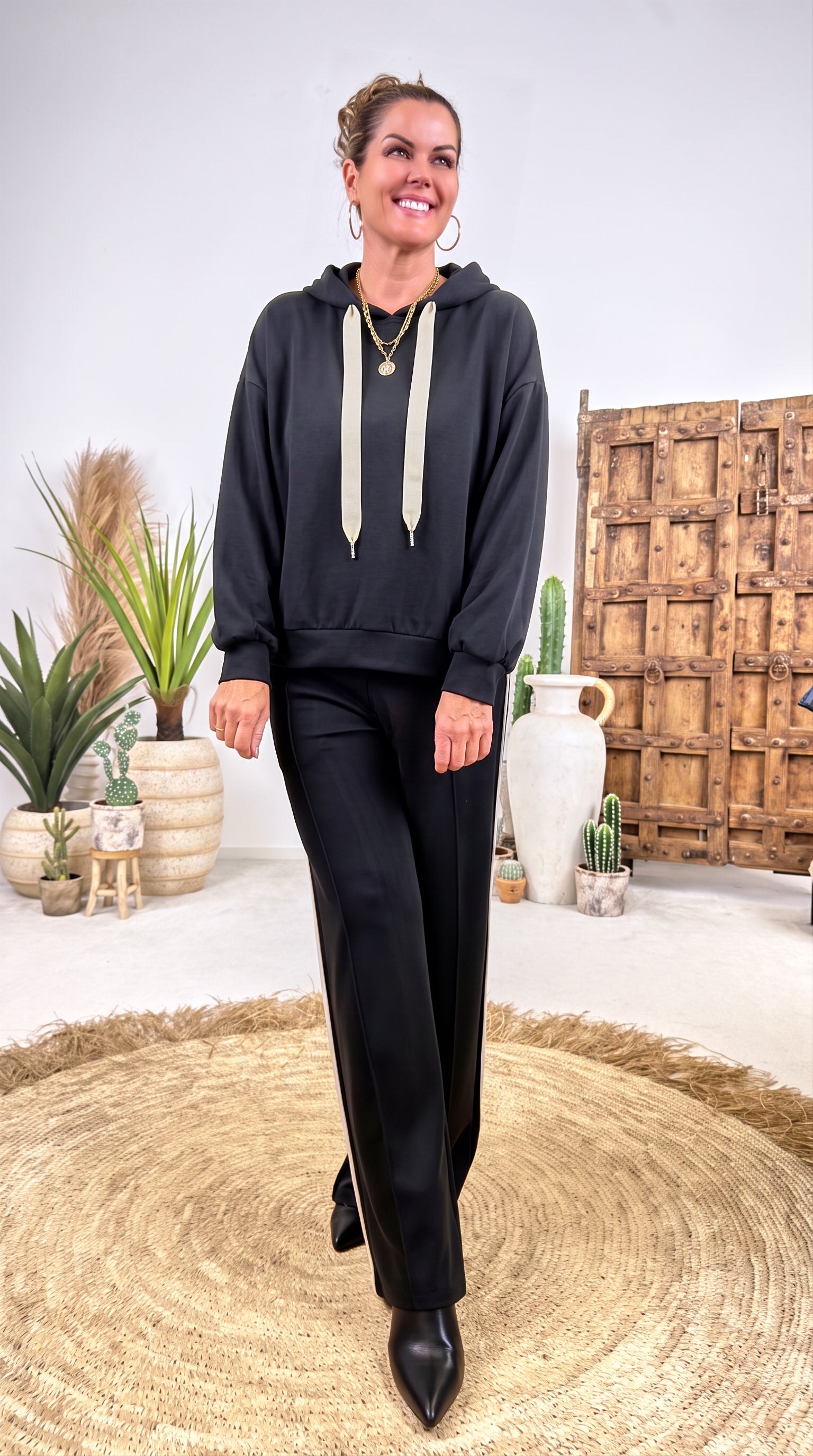 Hoodie Fern Valley *Schwarz*