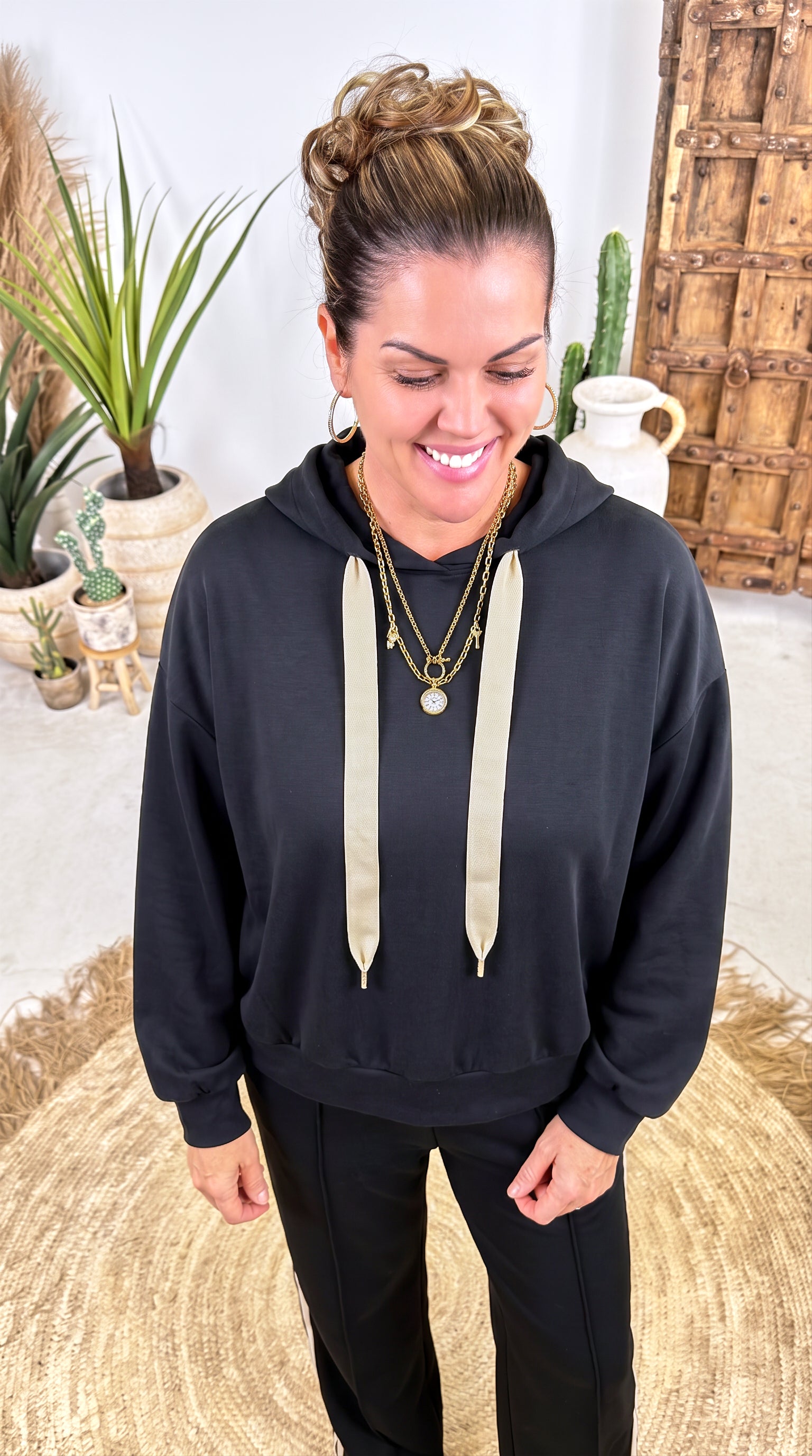 Hoodie Fern Valley *Schwarz*