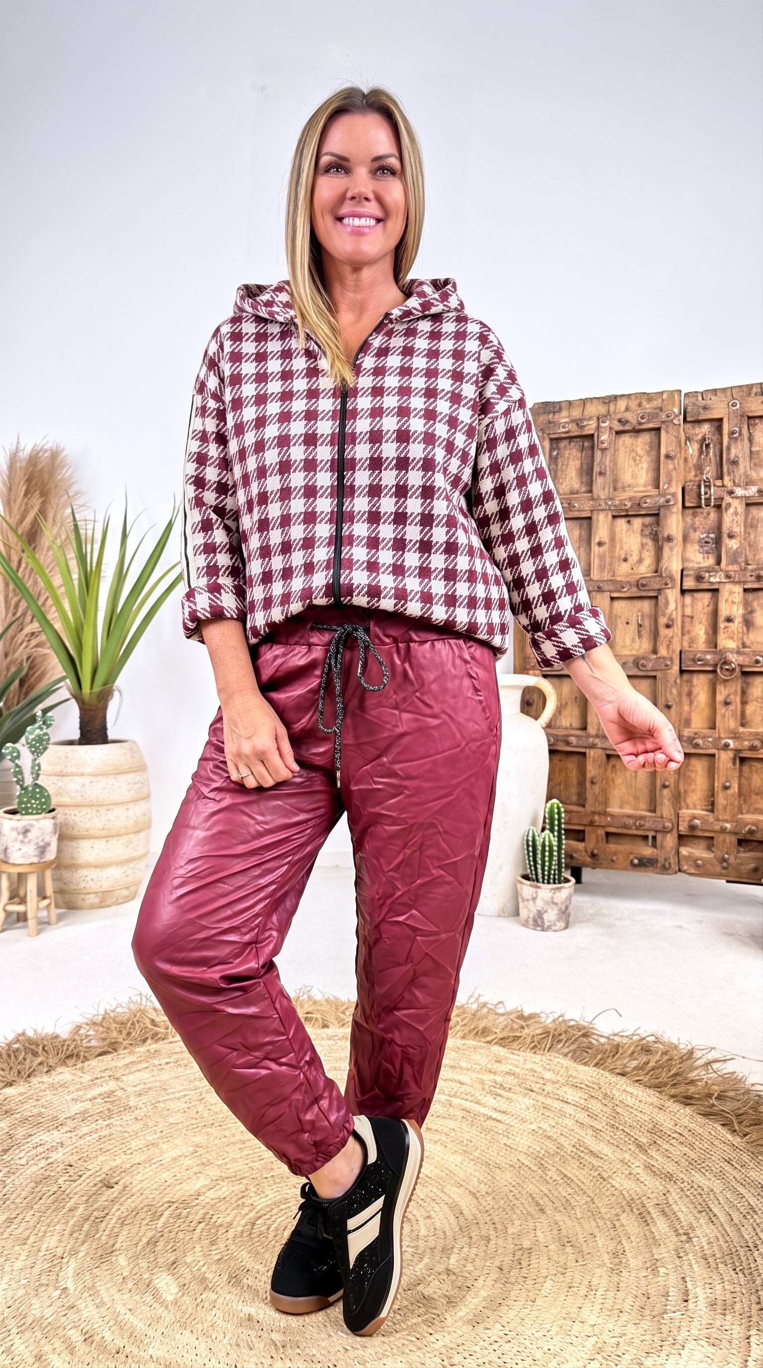 Strickjacke Matins *Bordeaux*