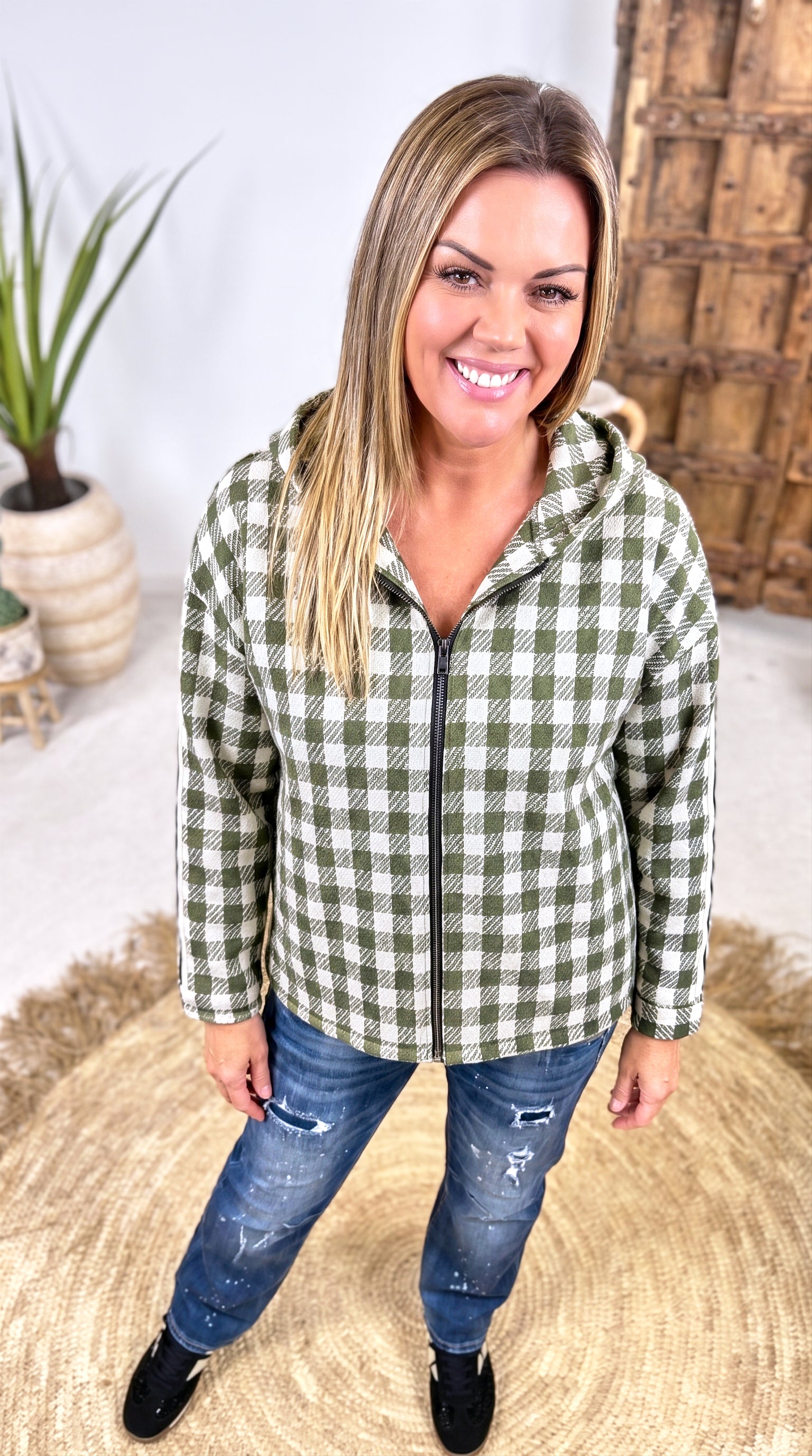 Strickjacke Matins *Khaki*