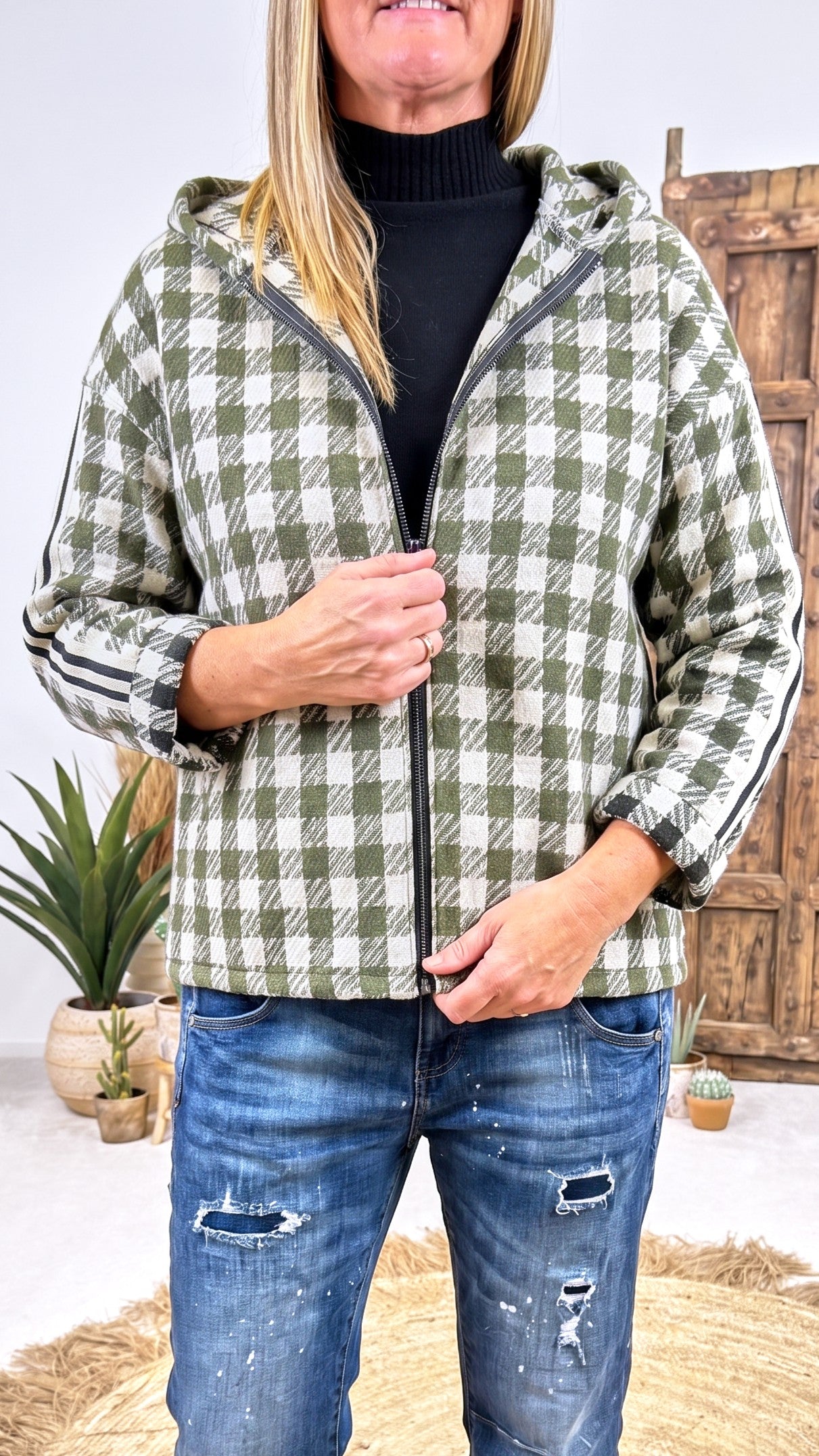 Strickjacke Matins *Khaki*