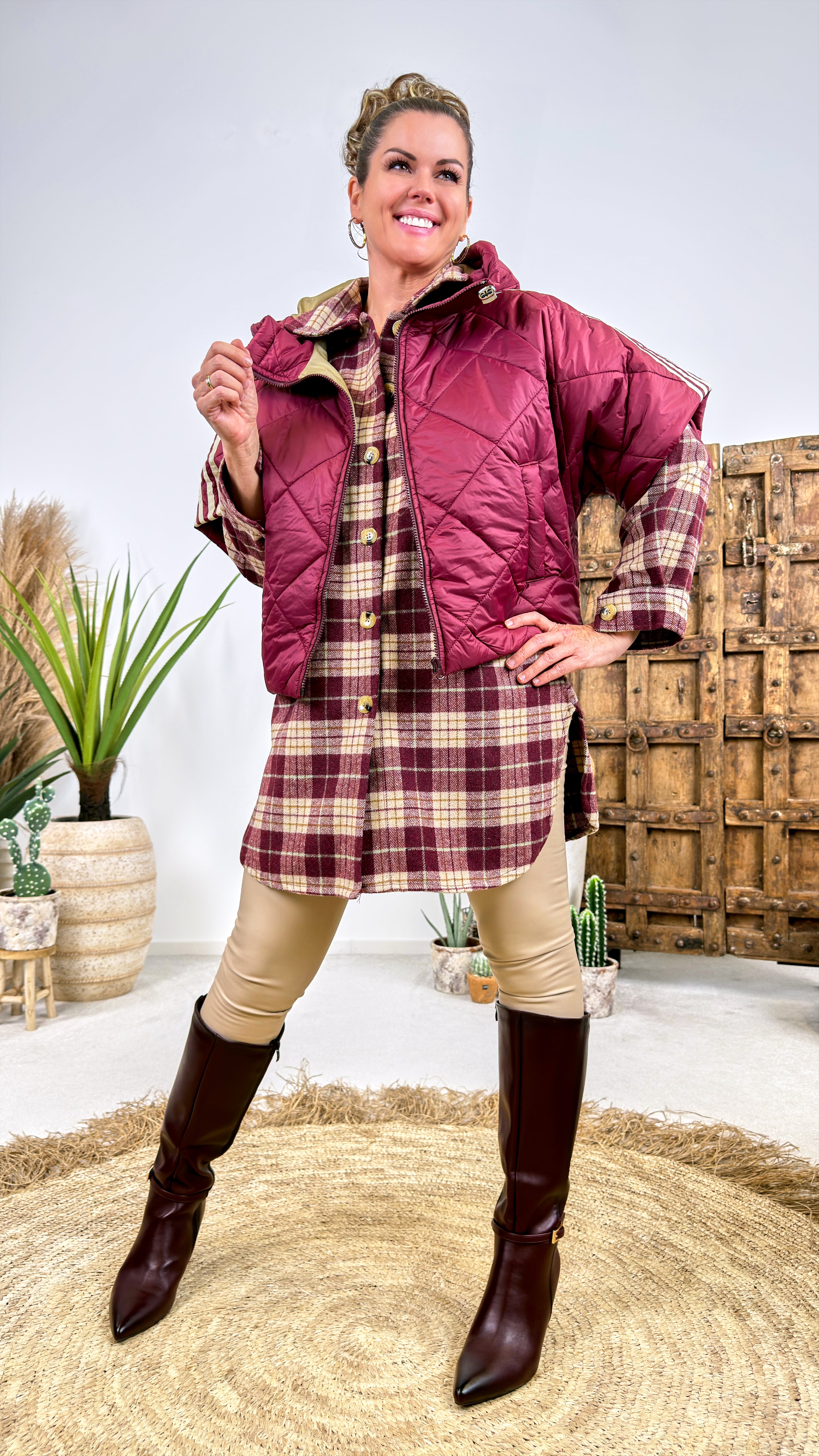 Hemd-Jacke Cairngorm *Bordeaux*