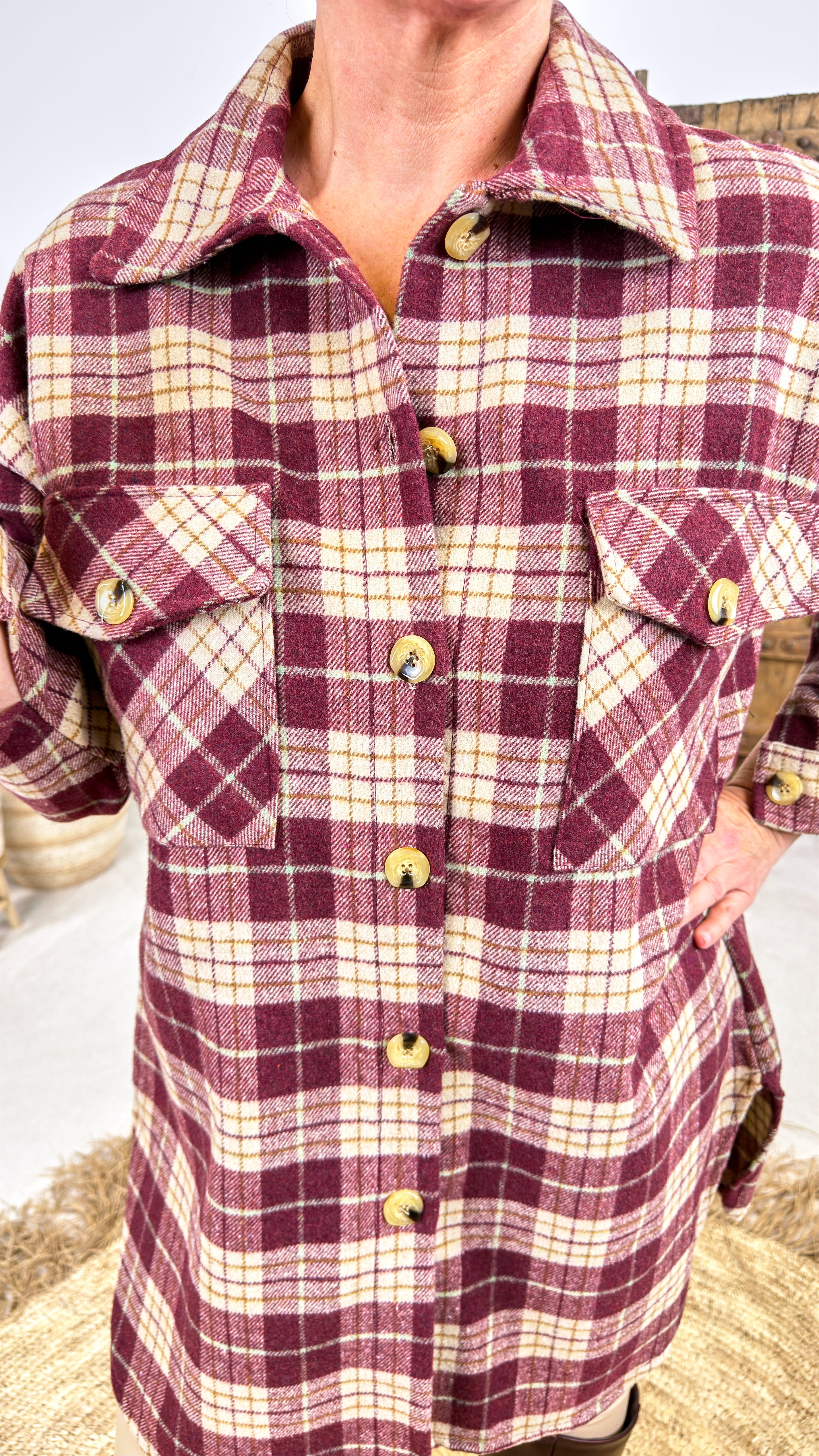 Hemd-Jacke Cairngorm *Bordeaux*