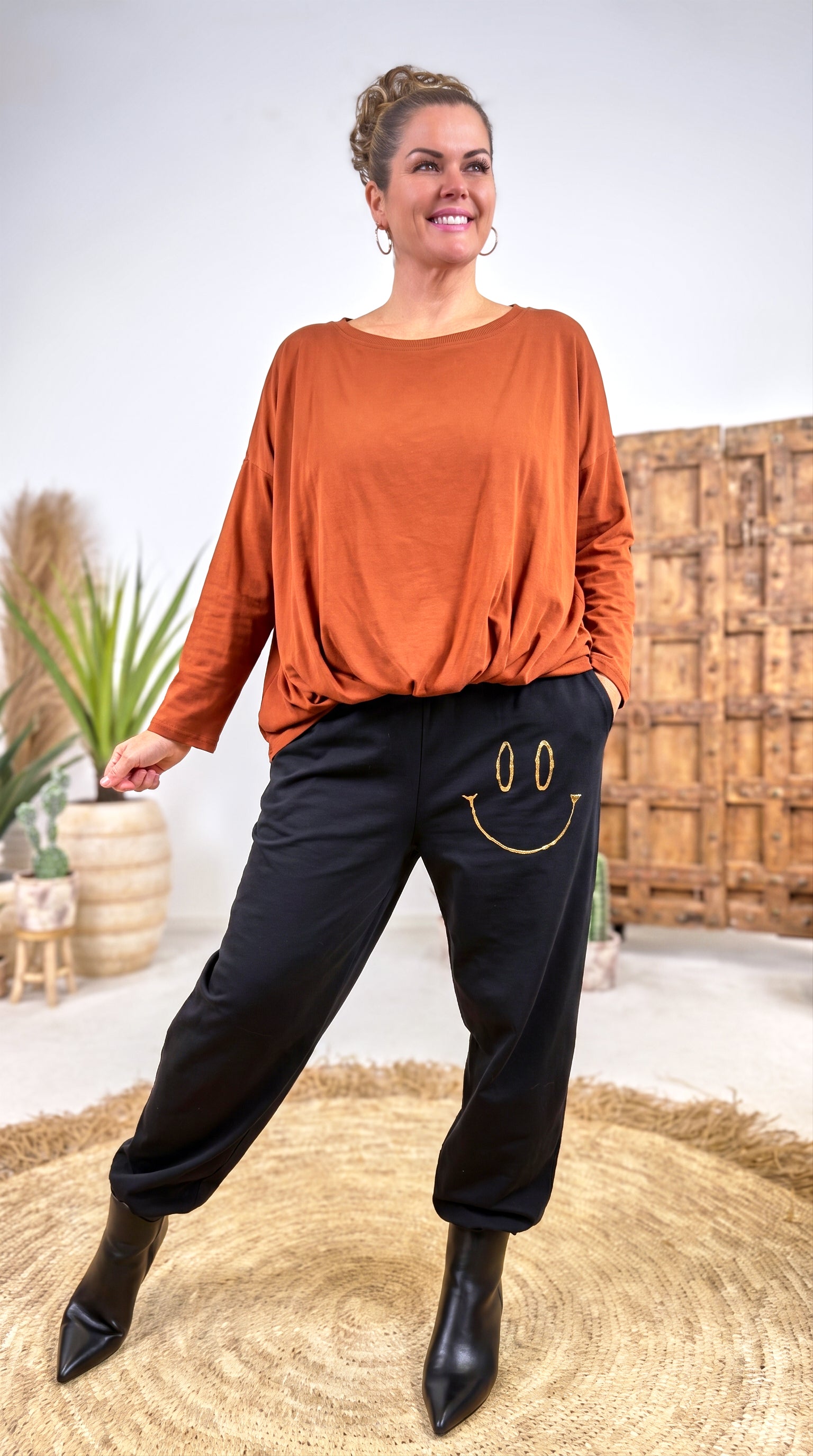 Langarmshirt Loftwind *Rost*