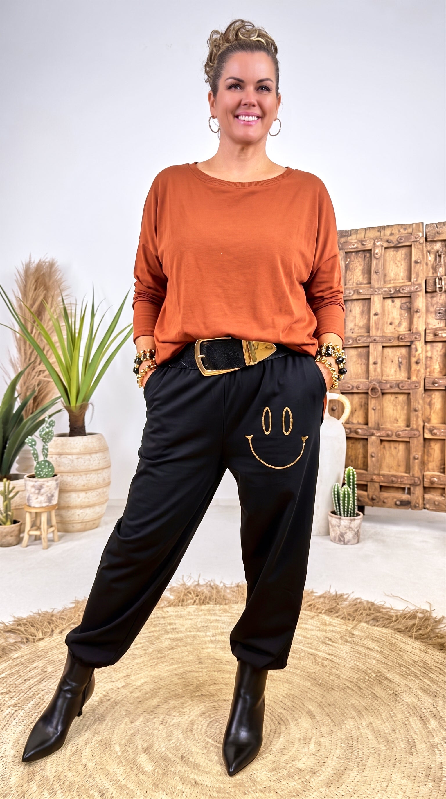 Langarmshirt Loftwind *Rost*