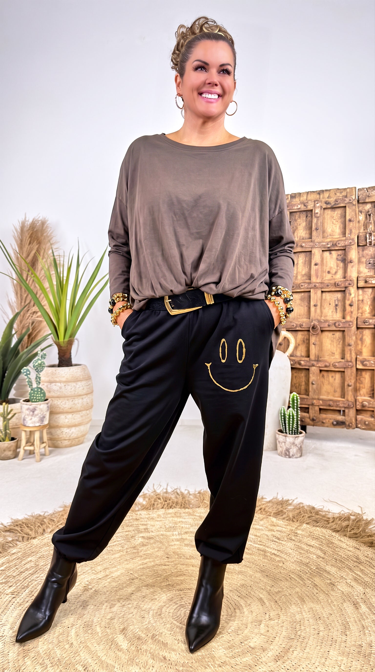 Langarmshirt Loftwind *Schoko*