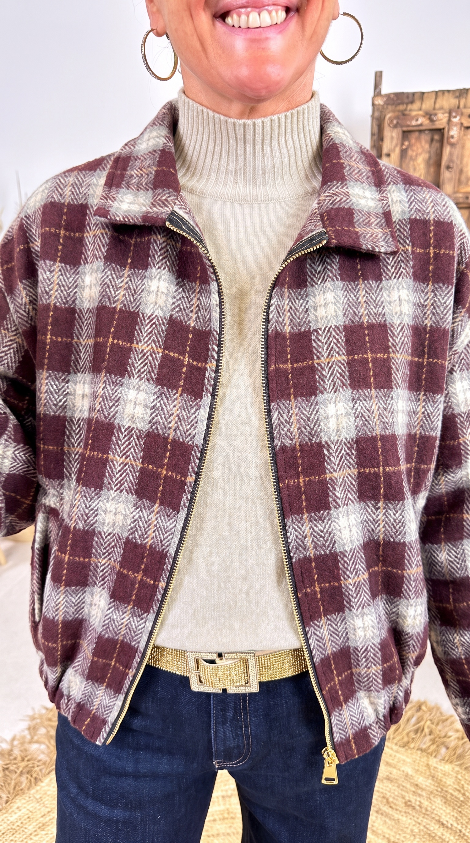 Jacke Wicklow Glen *Bordeaux*