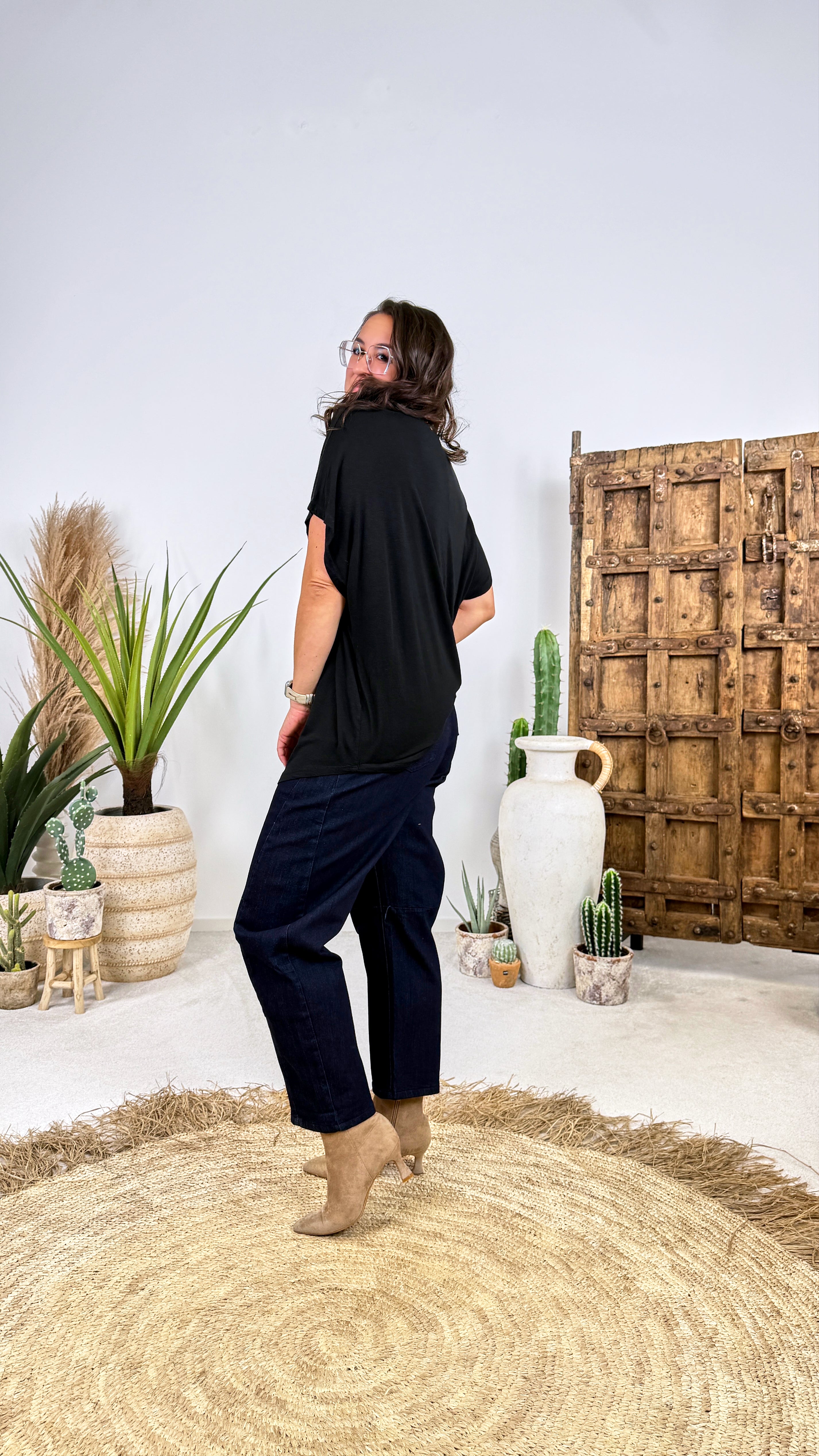 T-Shirt Easy Basic *Schwarz*