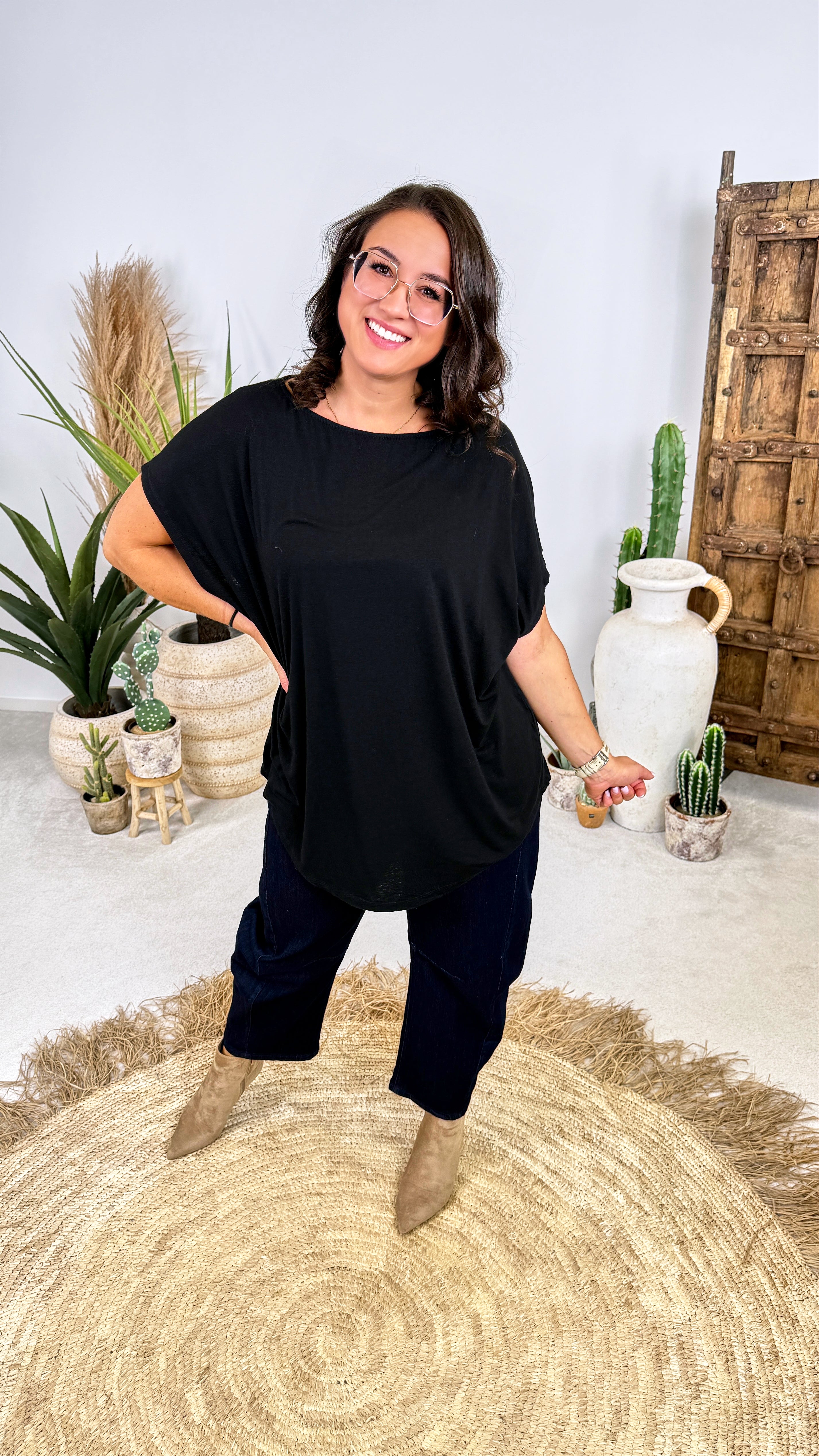 T-Shirt Easy Basic *Schwarz*