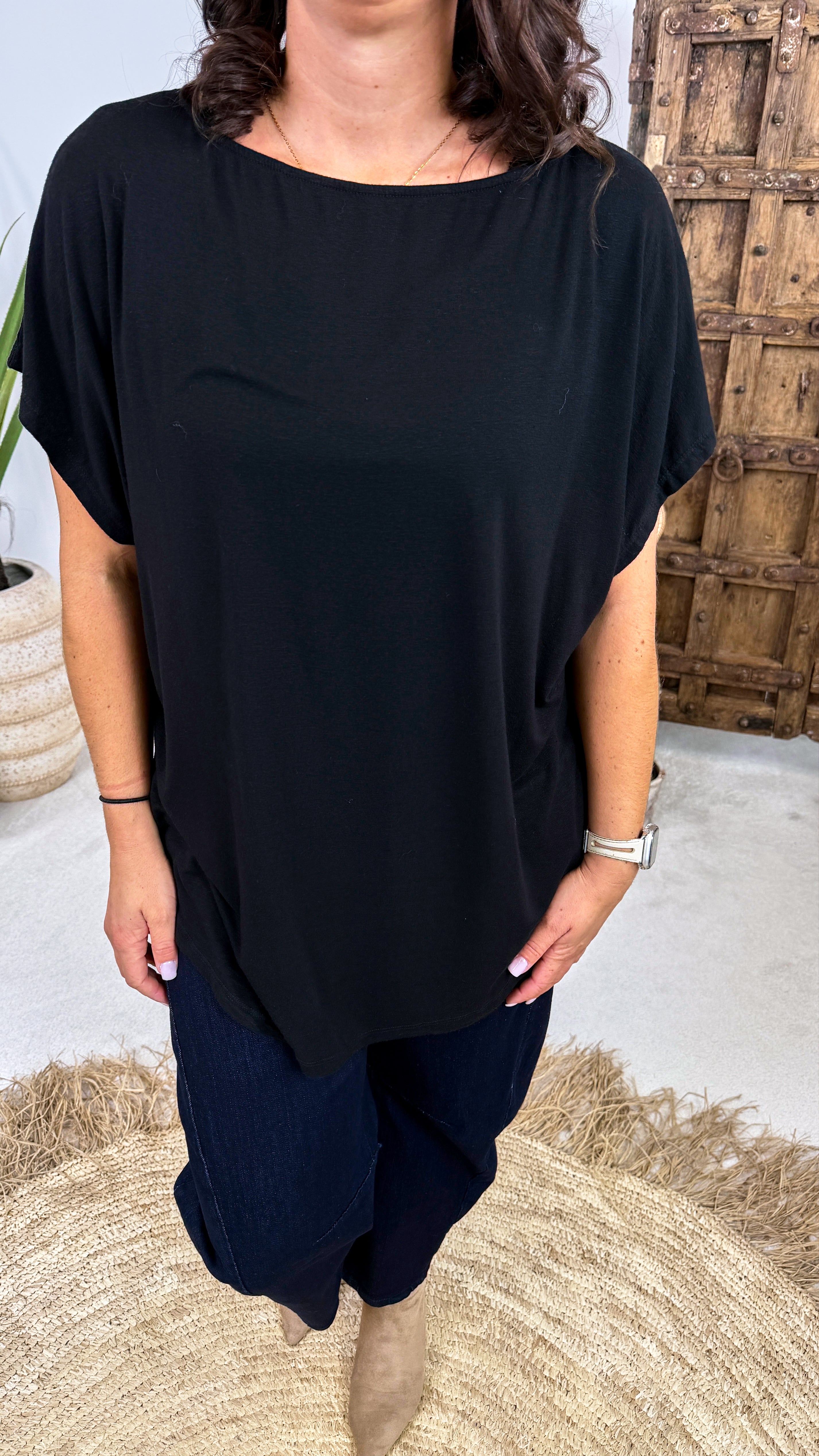 T-Shirt Easy Basic *Schwarz*