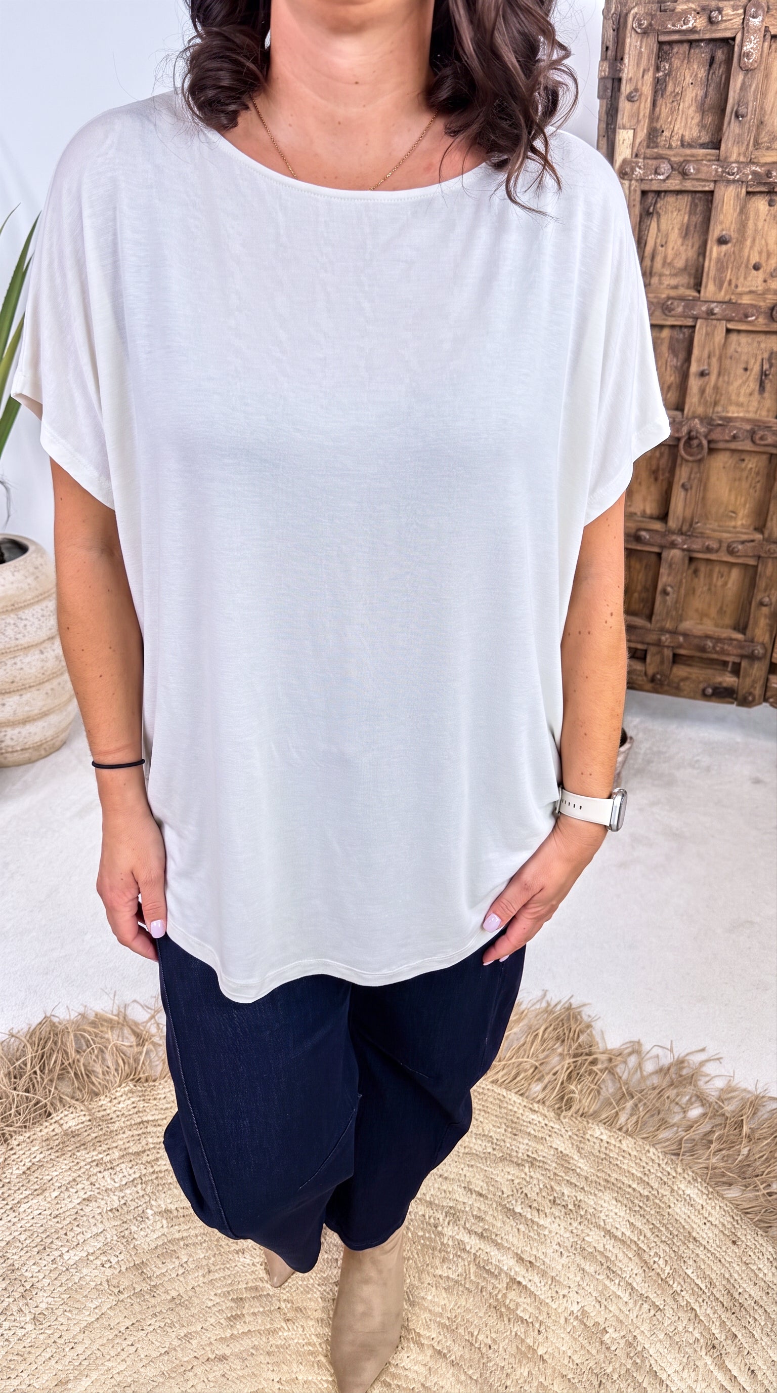 T-Shirt Easy Basic *Weiß*