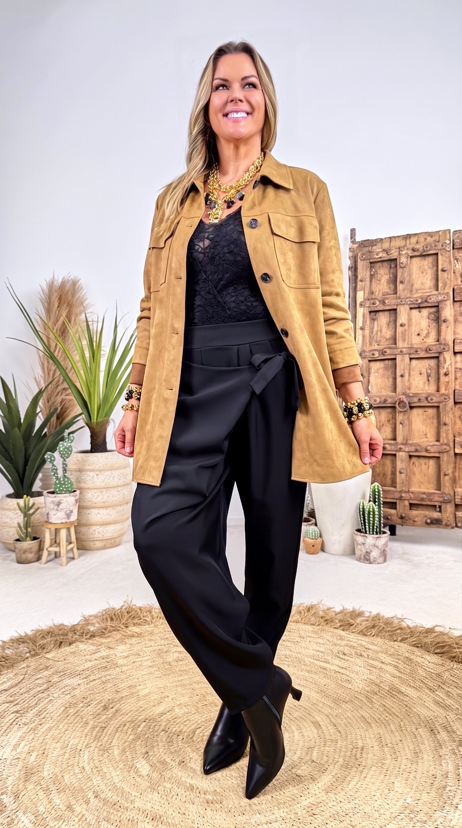 Hemd-Jacke Mercator *Camel*