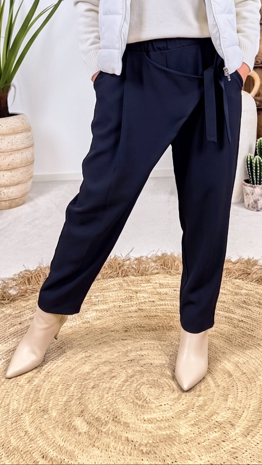 Hose Cascade Tie *Dunkelblau*