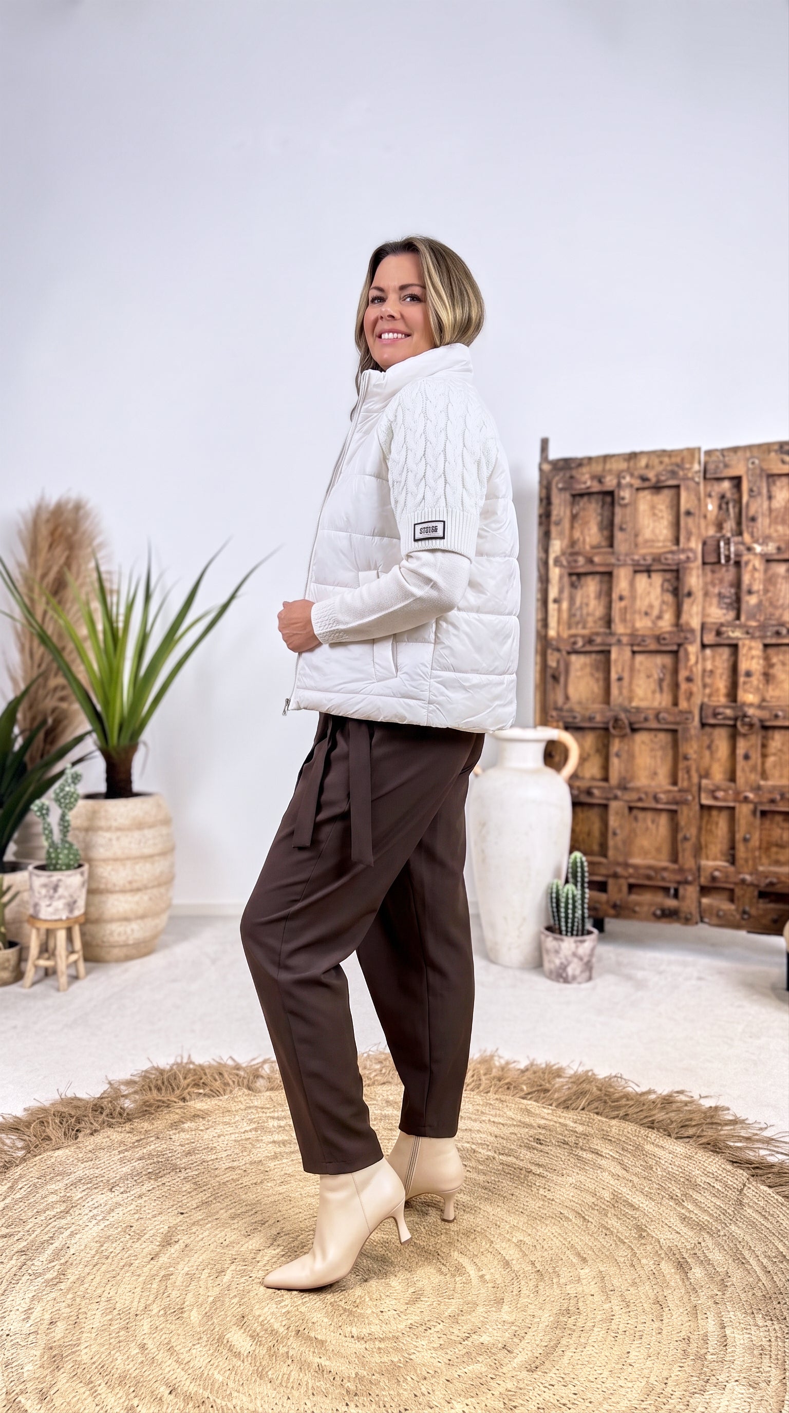 Hose Cascade Tie *Schoko*