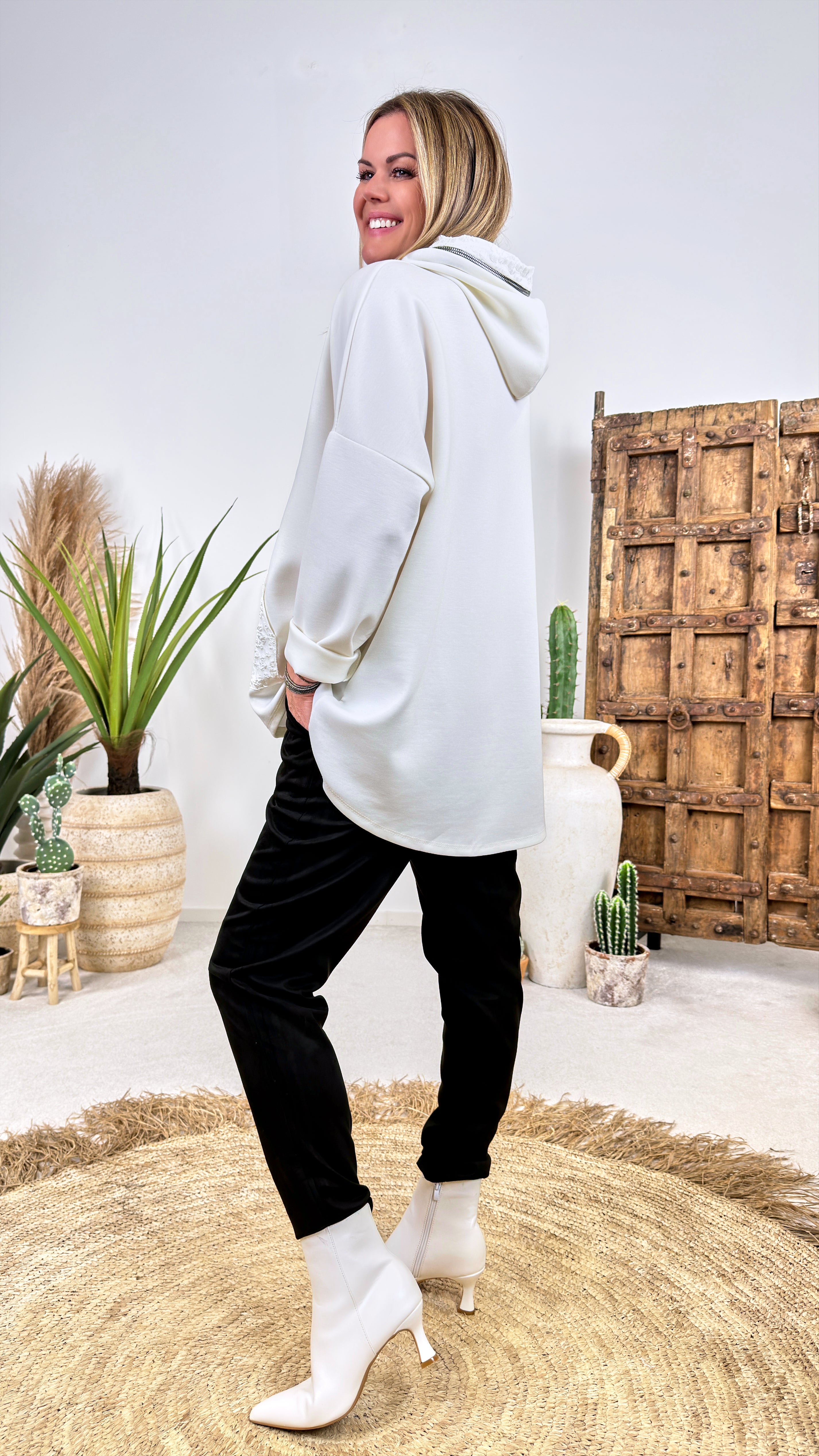 Jogpants Velour Drift  *Schwarz*